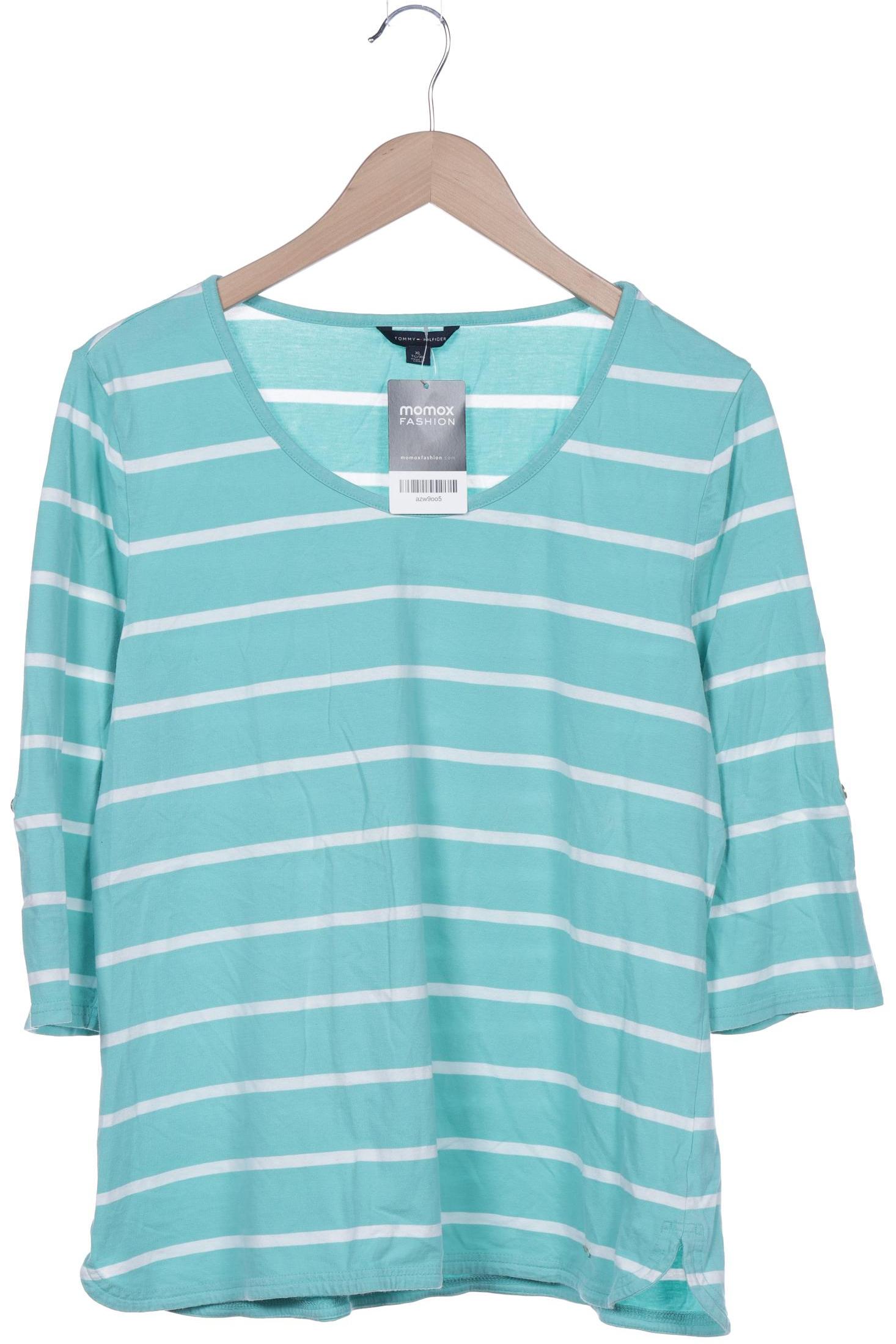 

Tommy Hilfiger Damen Langarmshirt, türkis, Gr. 44