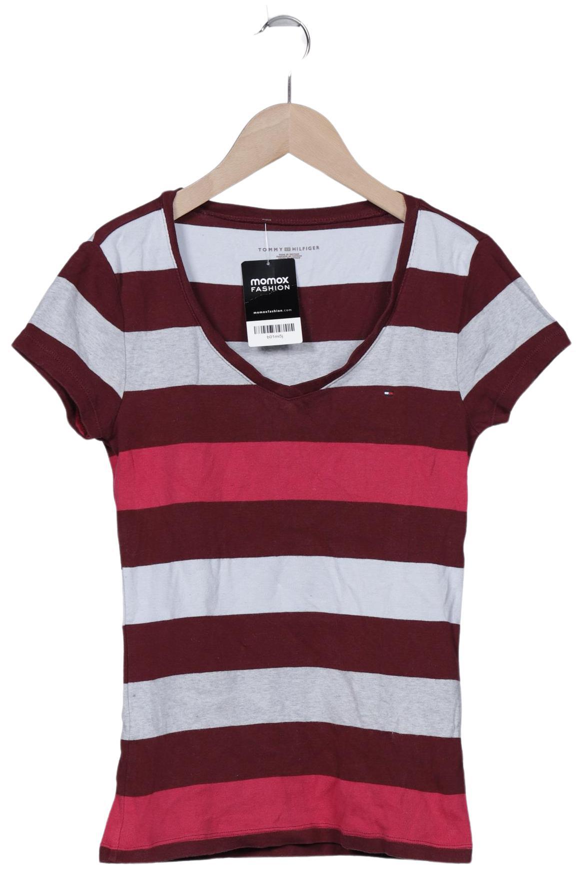 

Tommy Hilfiger Damen T-Shirt, bordeaux, Gr. 36