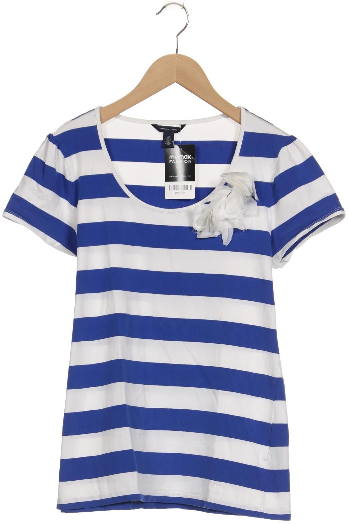 

Tommy Hilfiger Damen T-Shirt, blau, Gr. 42