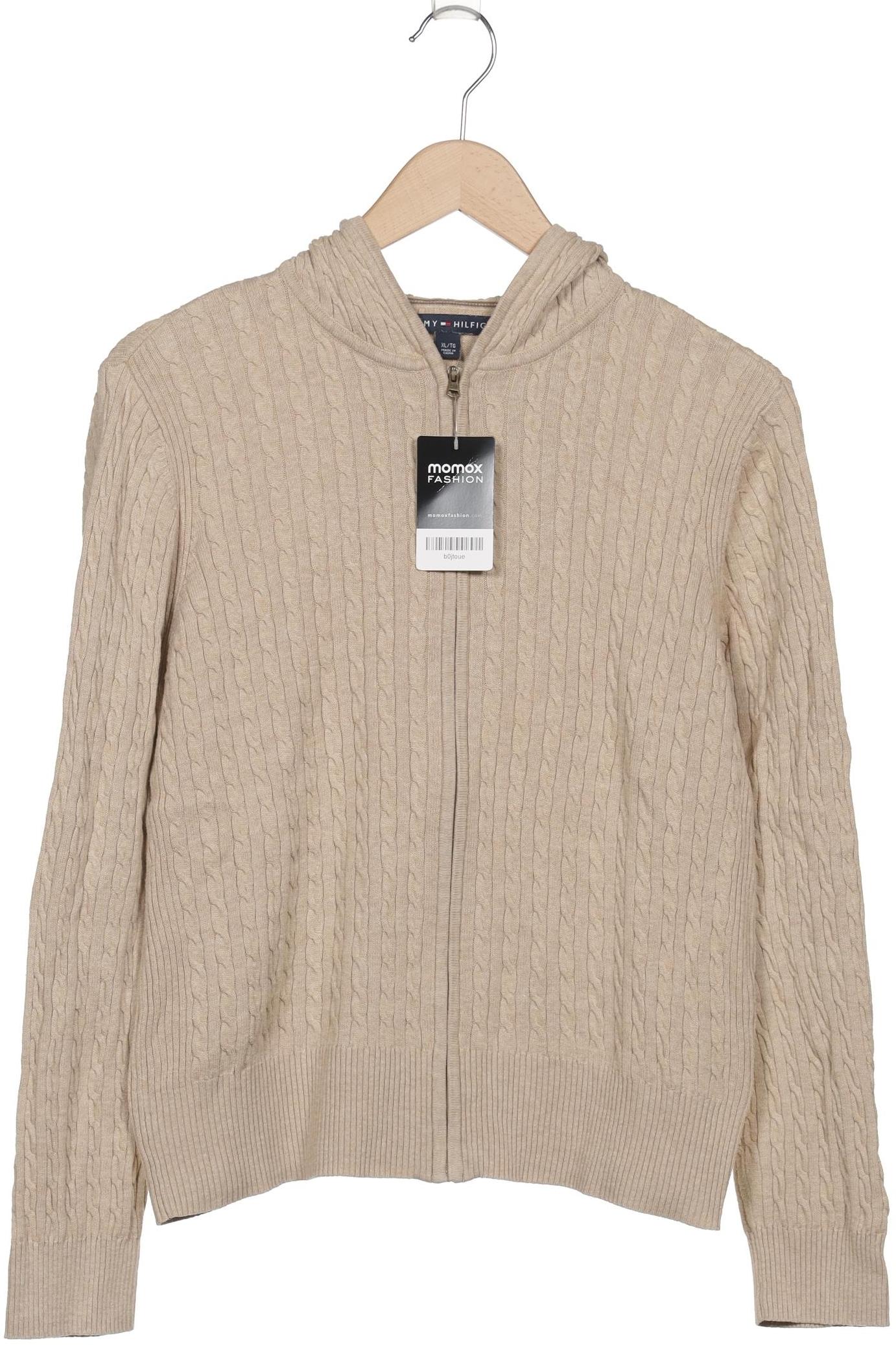 

Tommy Hilfiger Damen Strickjacke, beige, Gr. 44