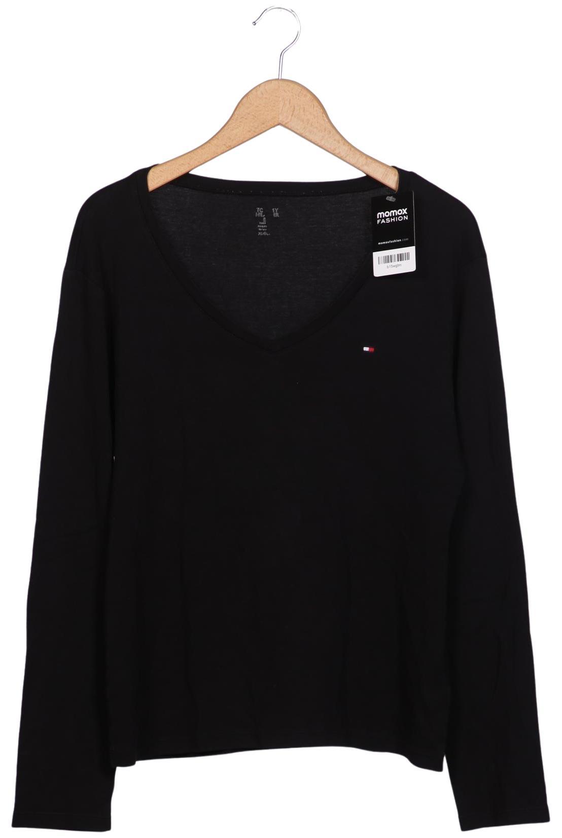 

Tommy Hilfiger Damen Langarmshirt, schwarz, Gr. 44