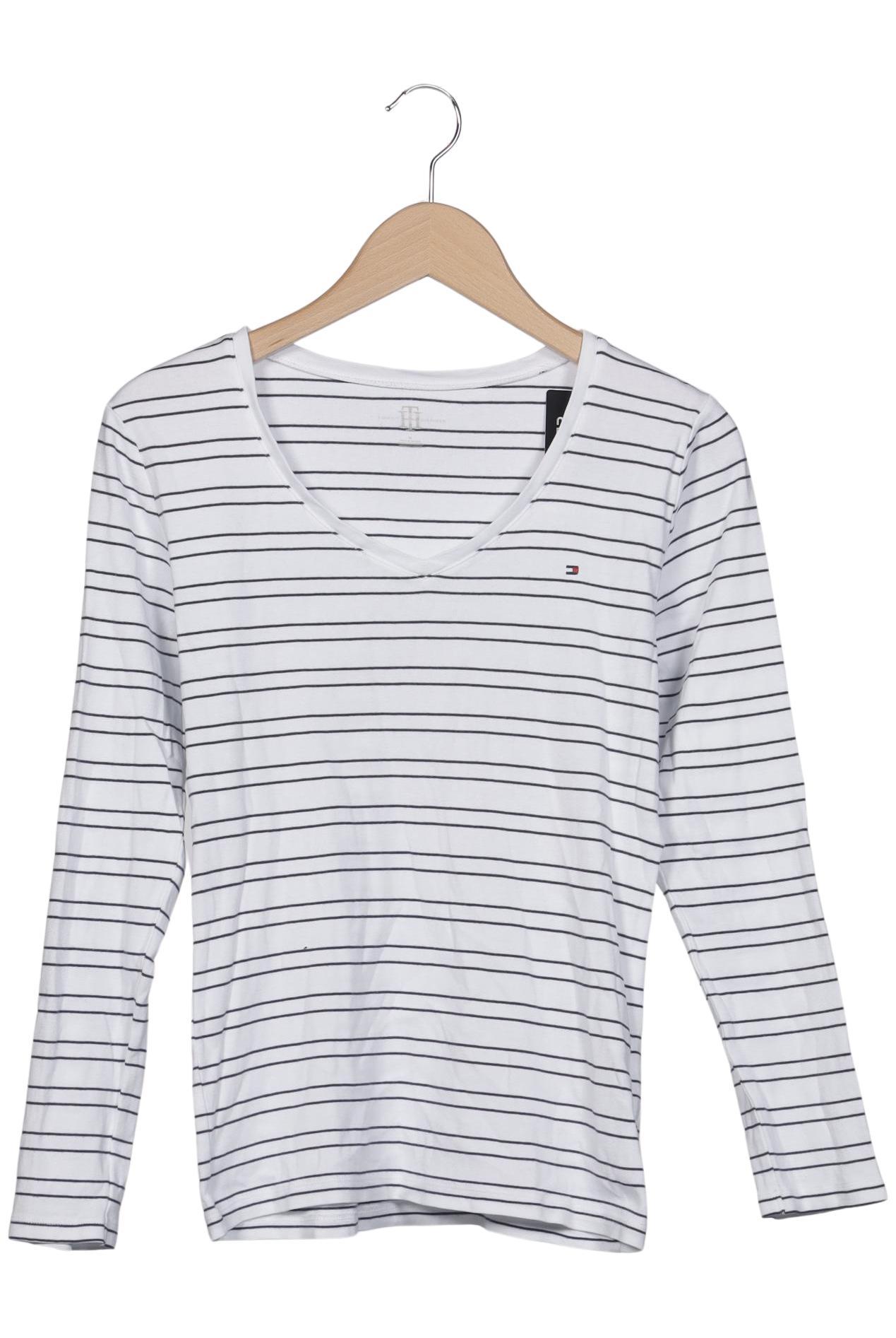 

Tommy Hilfiger Damen Langarmshirt, weiß, Gr. 38