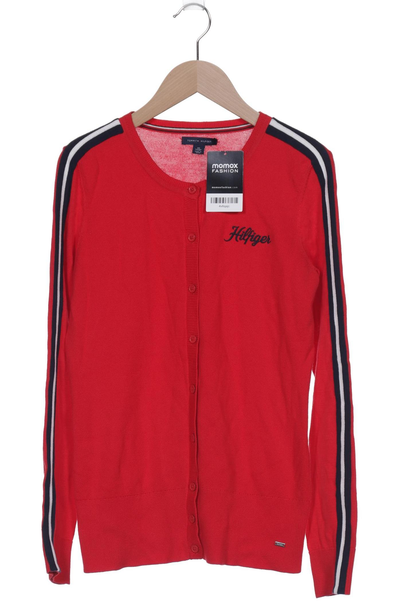 

Tommy Hilfiger Damen Strickjacke, rot, Gr. 34