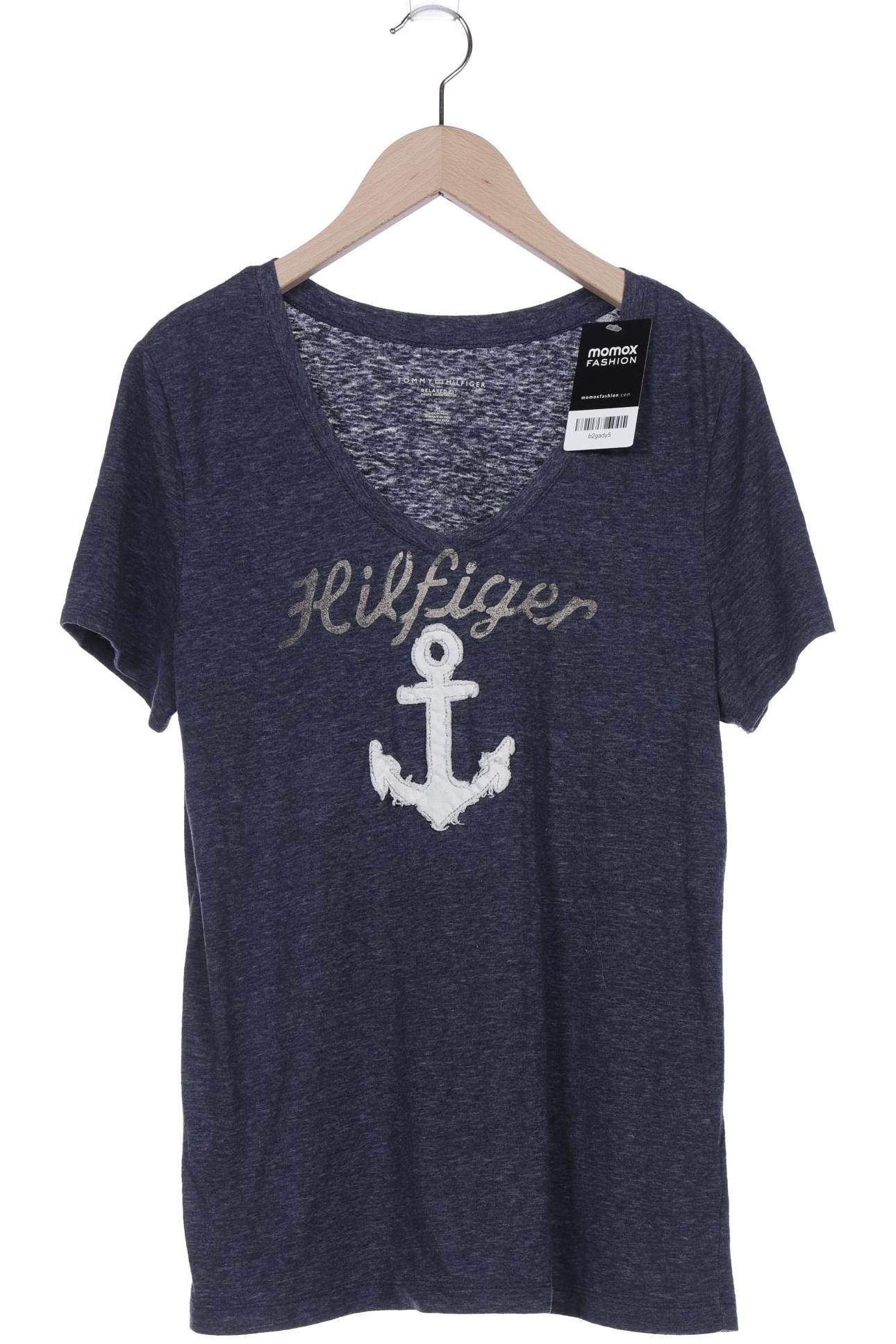 

Tommy Hilfiger Damen T-Shirt, marineblau, Gr. 38