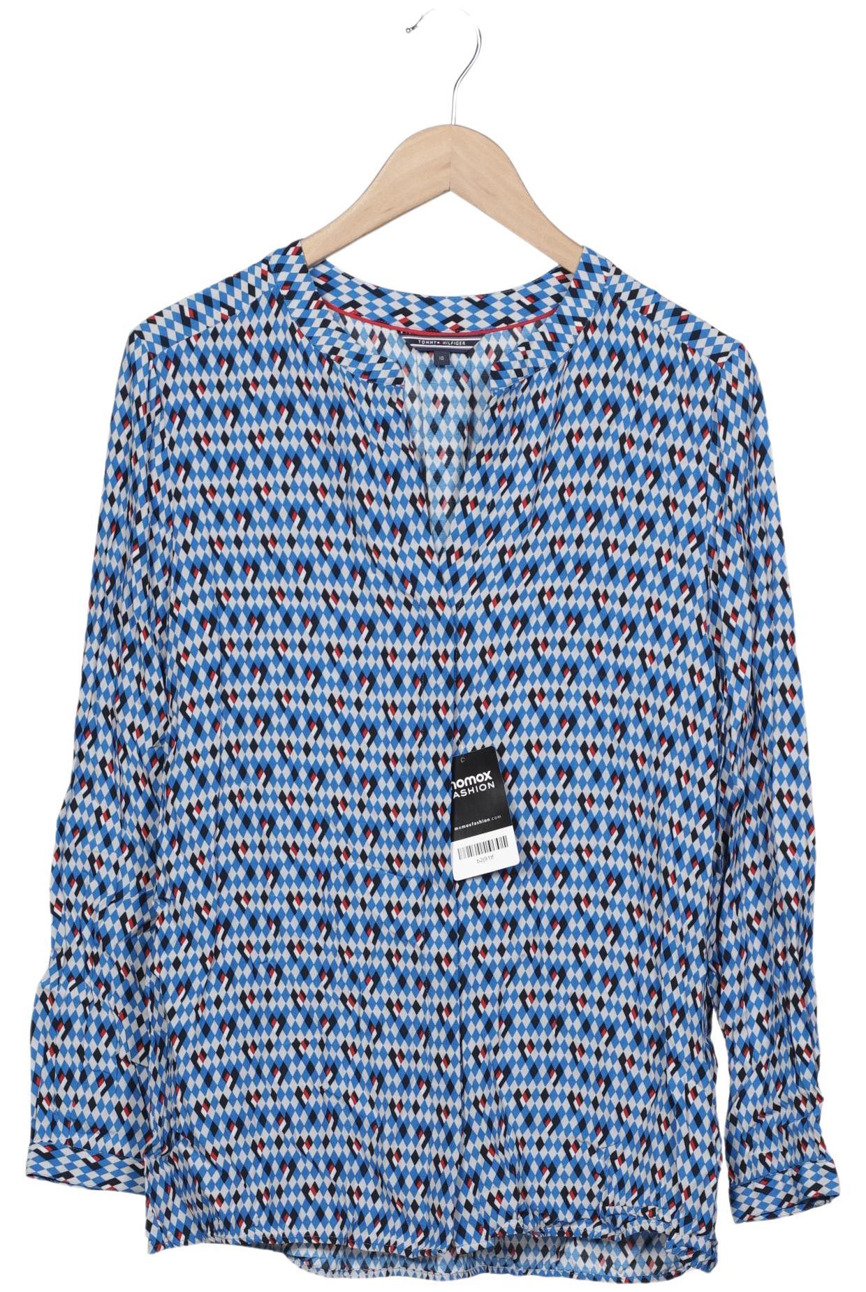 

Tommy Hilfiger Damen Bluse, blau, Gr. 10