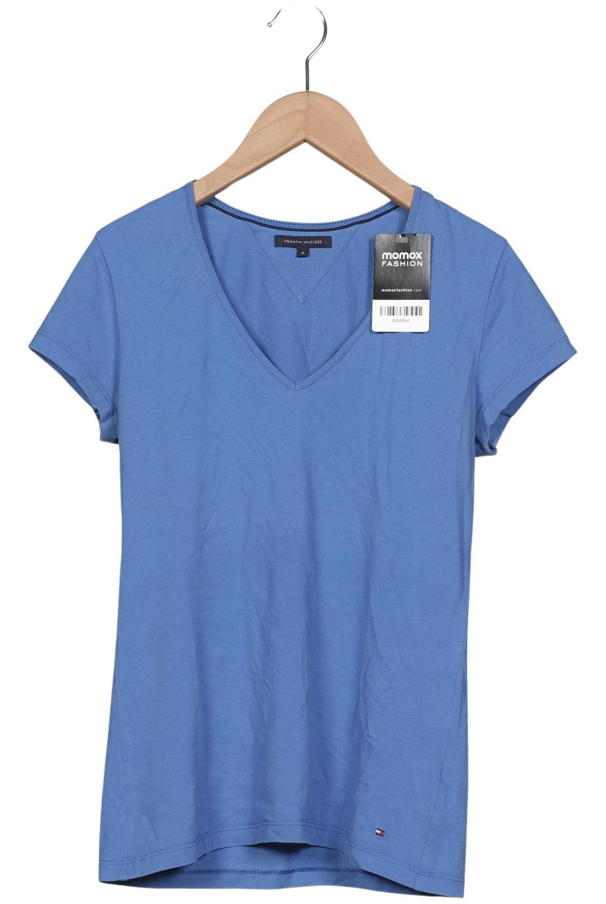 

Tommy Hilfiger Damen T-Shirt, blau, Gr. 38