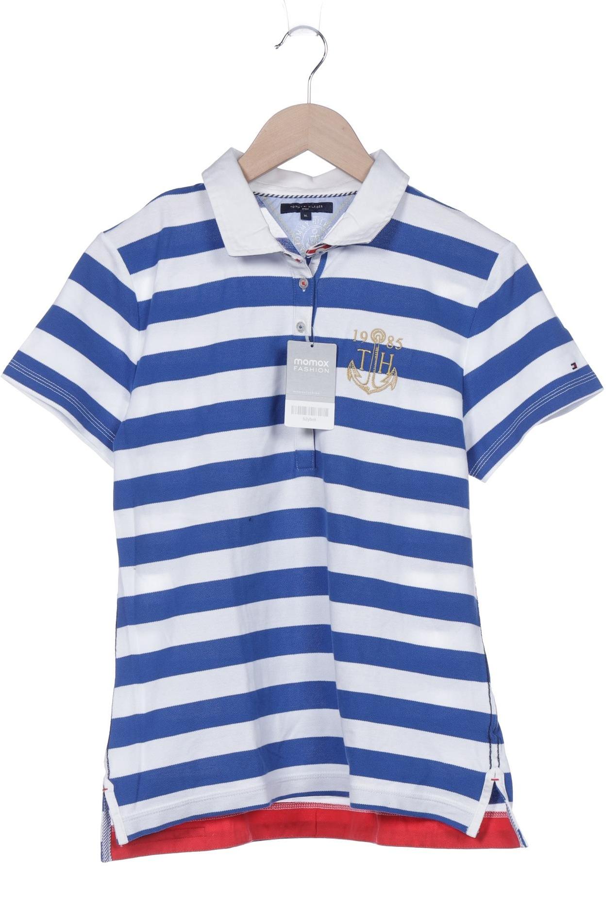 

Tommy Hilfiger Damen Poloshirt, blau, Gr. 44