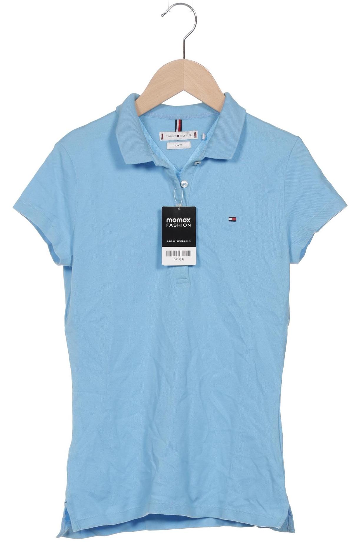 

Tommy Hilfiger Damen Poloshirt, blau, Gr. 34