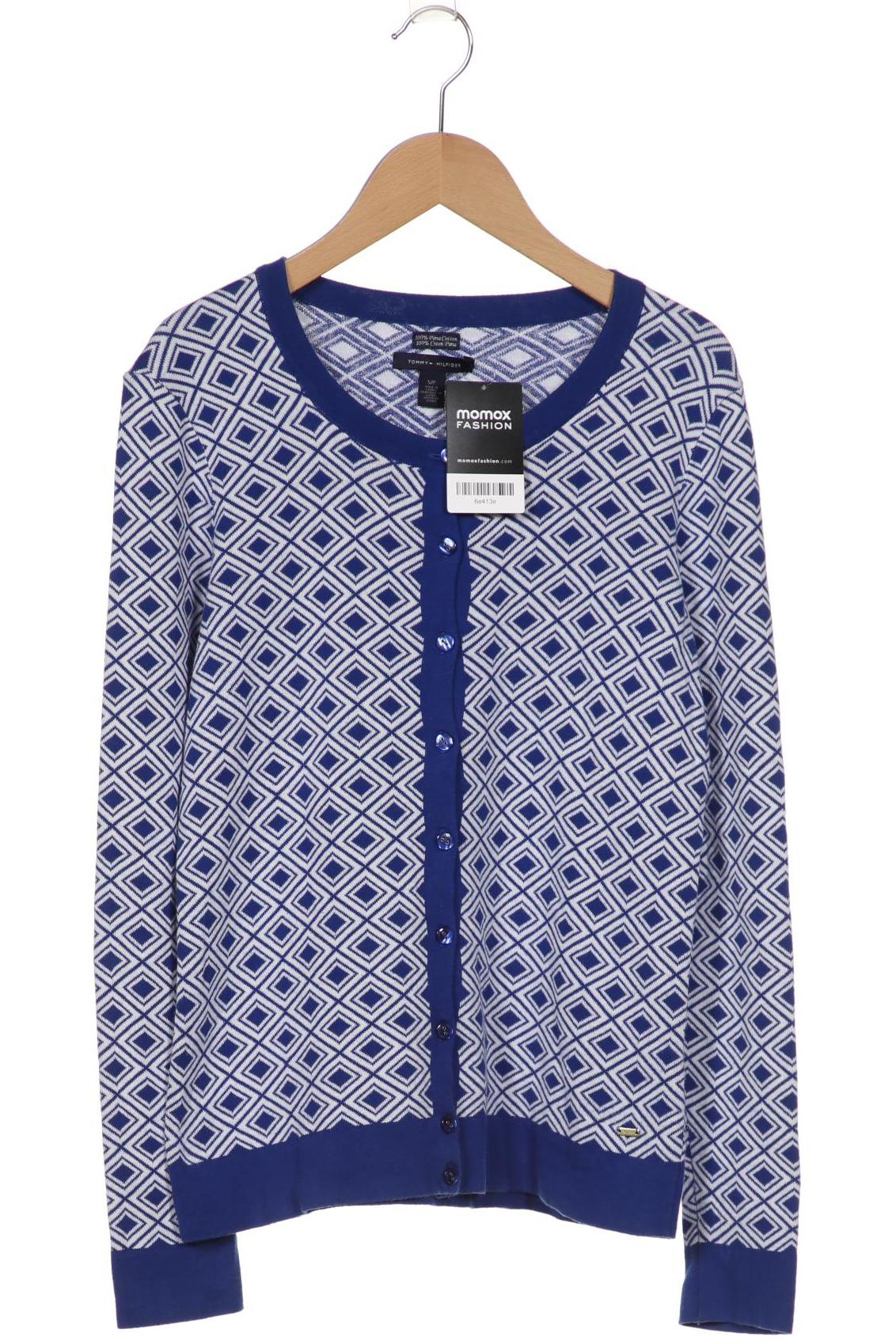 

Tommy Hilfiger Damen Strickjacke, blau, Gr. 36