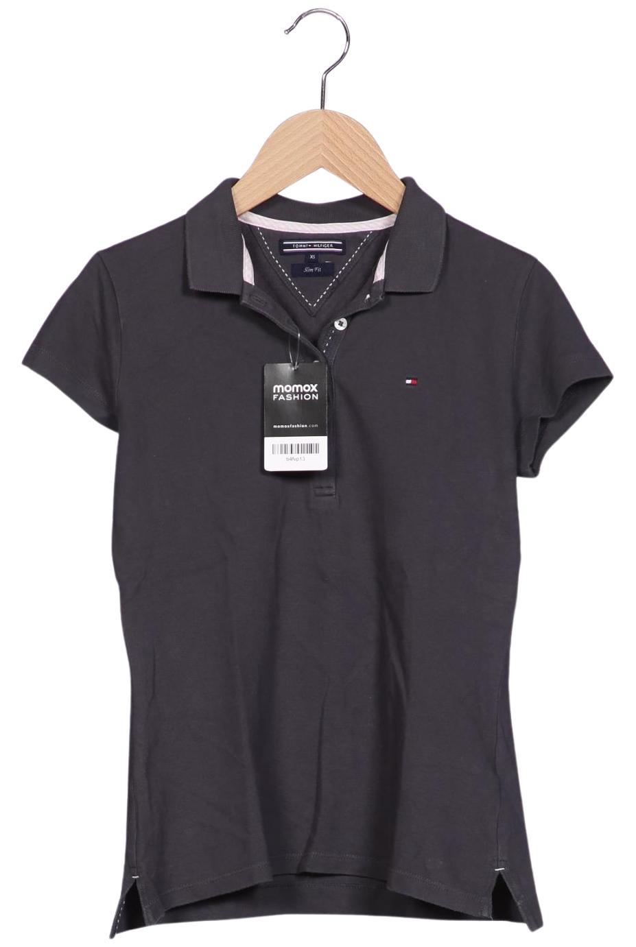 

Tommy Hilfiger Damen Poloshirt, grau, Gr. 34