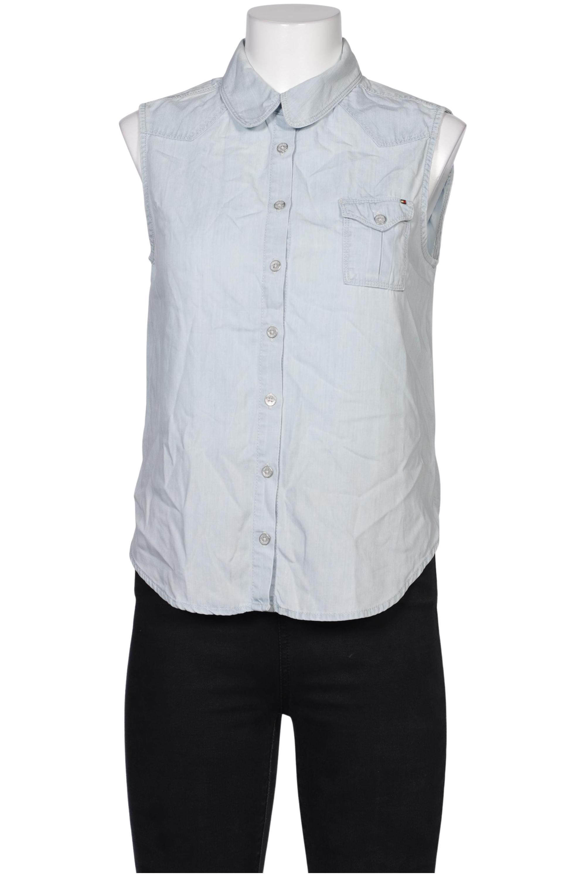 

Tommy Hilfiger Damen Bluse, blau, Gr. 8
