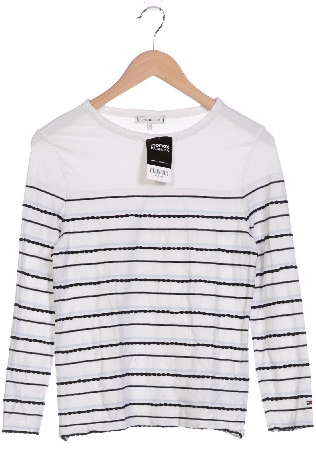 

Tommy Hilfiger Damen Langarmshirt, weiß, Gr. 36