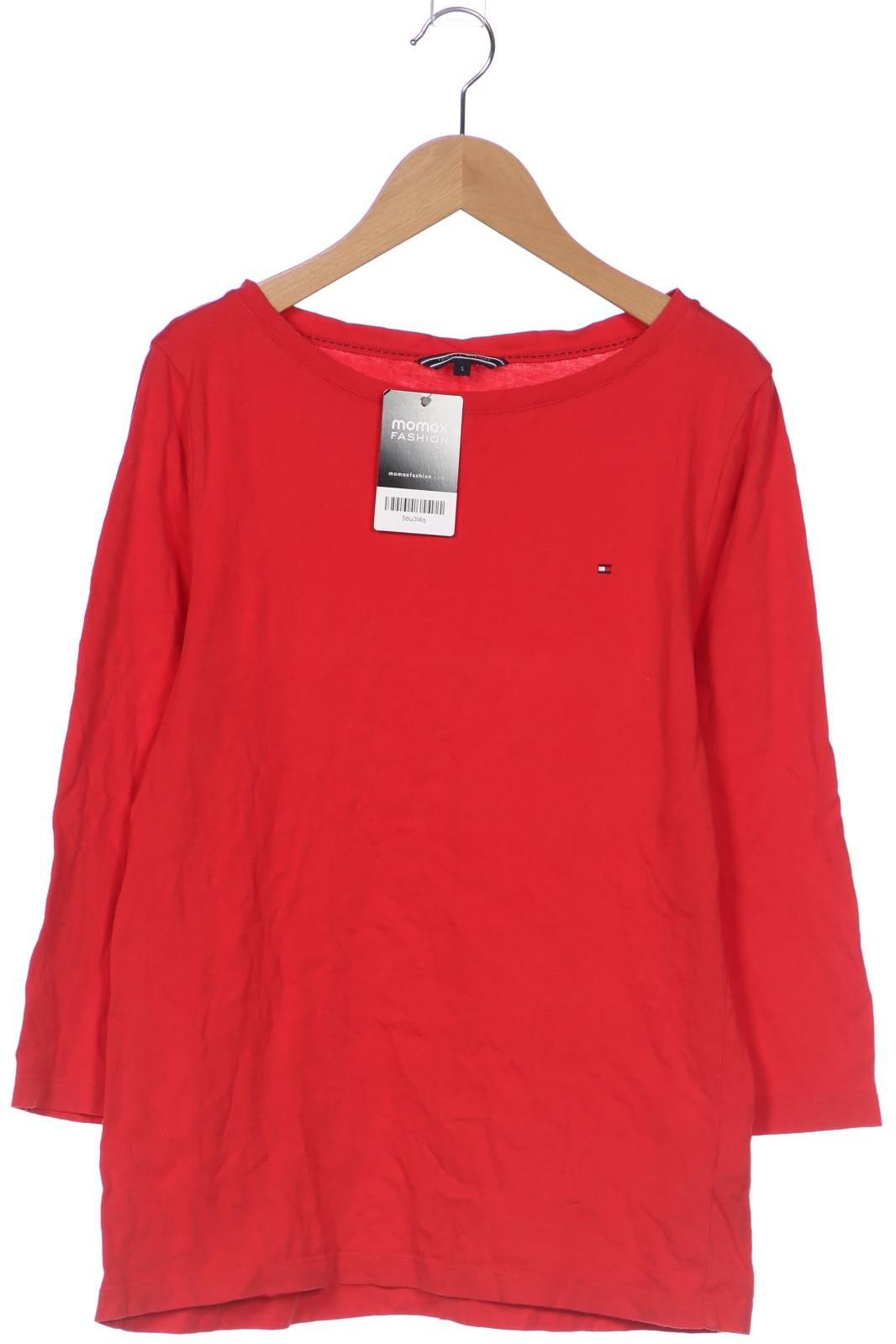 

Tommy Hilfiger Damen Langarmshirt, rot, Gr. 36