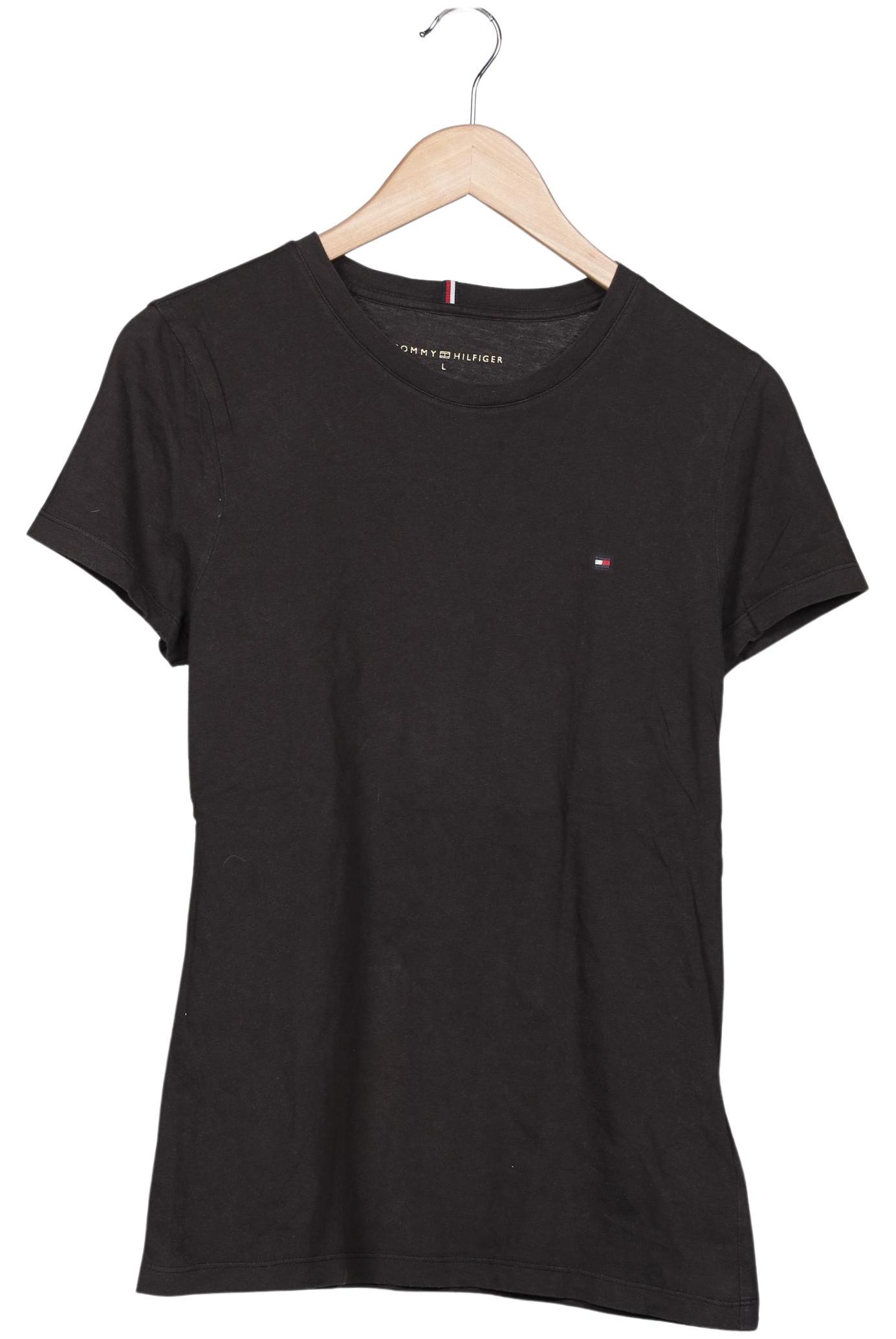 

Tommy Hilfiger Damen T-Shirt, schwarz, Gr. 42
