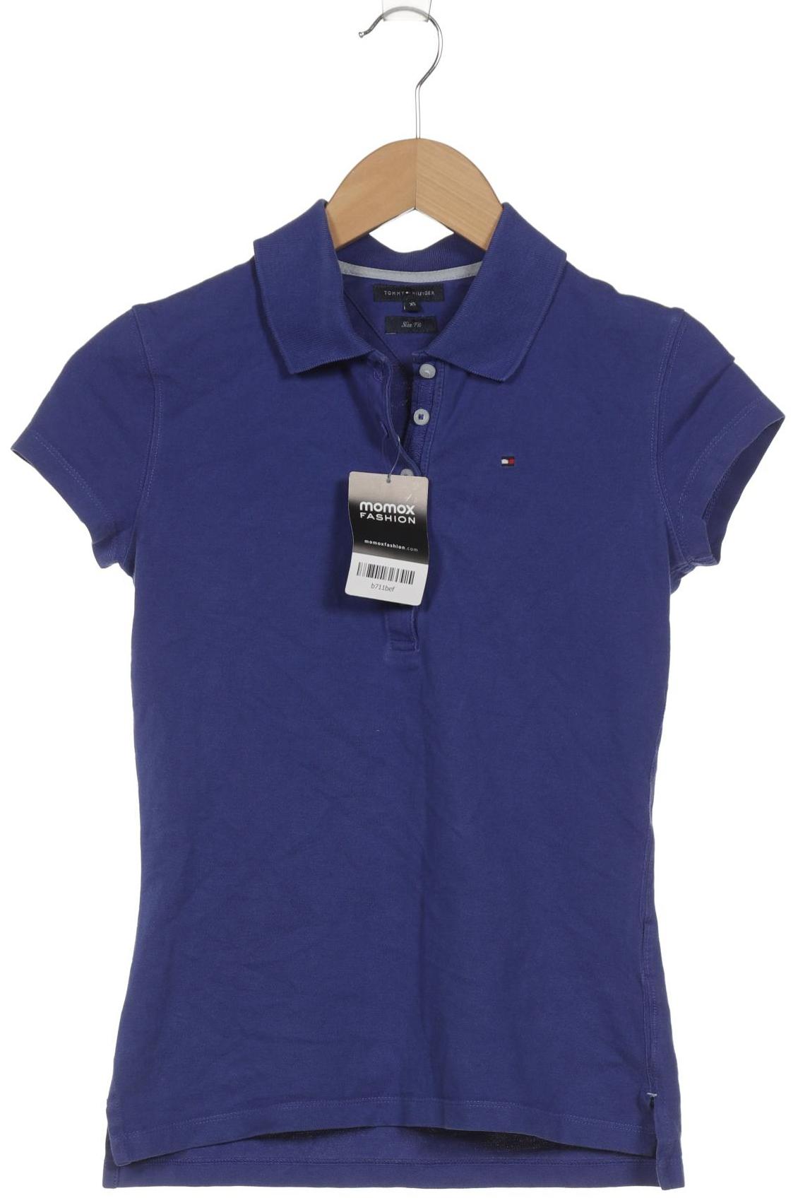 

Tommy Hilfiger Damen Poloshirt, blau, Gr. 34