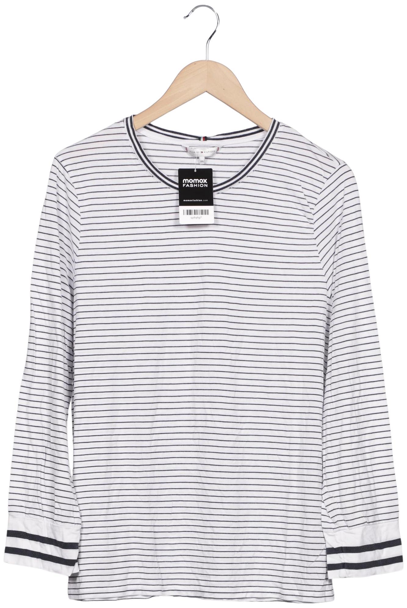 

Tommy Hilfiger Damen Langarmshirt, weiß, Gr. 48