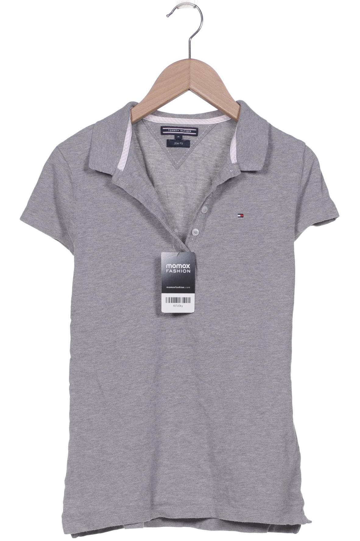 

Tommy Hilfiger Damen Poloshirt, grau, Gr. 38