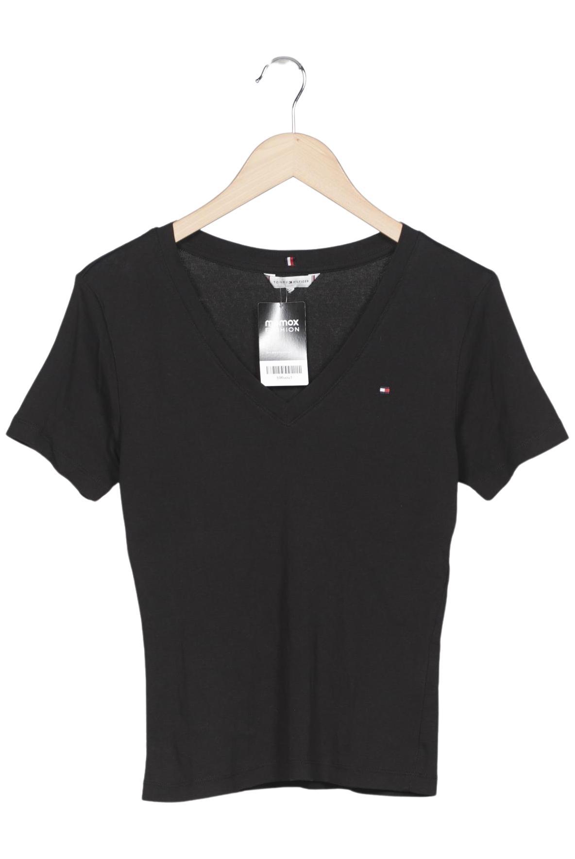 

Tommy Hilfiger Damen T-Shirt, schwarz, Gr. 36