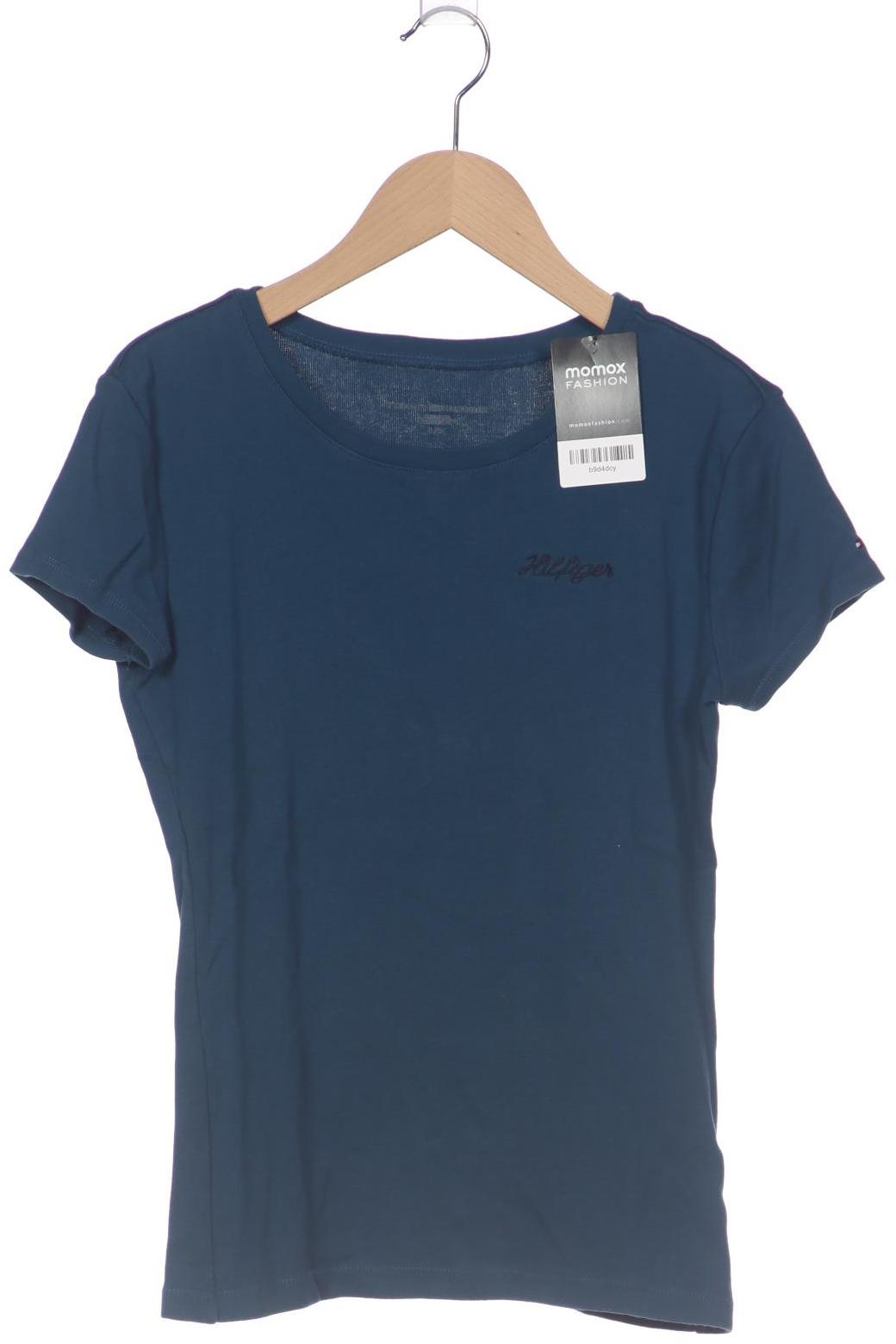 

Tommy Hilfiger Damen T-Shirt, türkis, Gr. 36