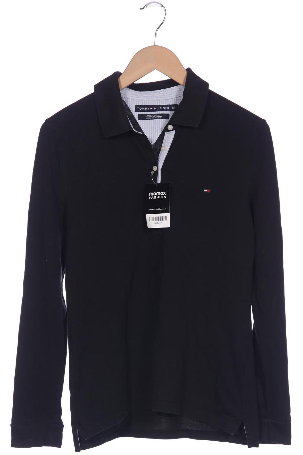 

Tommy Hilfiger Damen Langarmshirt, schwarz, Gr. 42