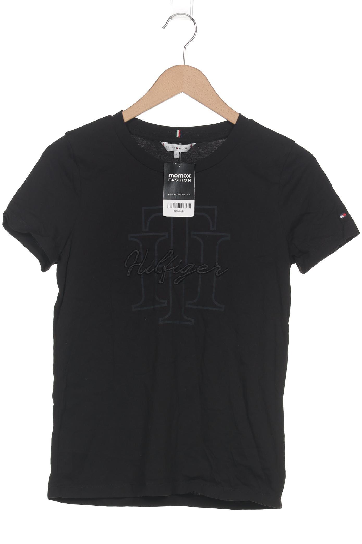 

Tommy Hilfiger Damen T-Shirt, schwarz, Gr. 36