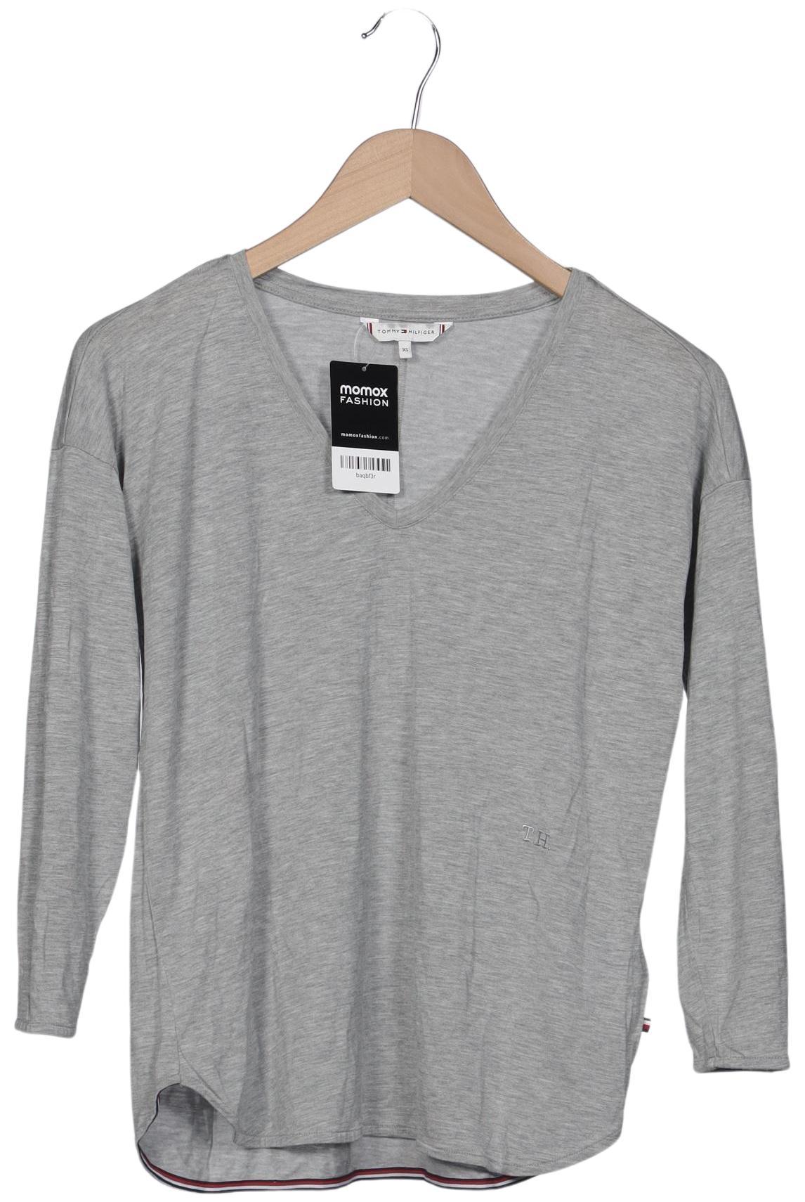 

Tommy Hilfiger Damen Langarmshirt, grau, Gr. 34
