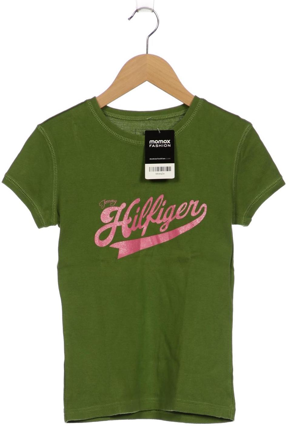 

Tommy Hilfiger Damen T-Shirt, grün, Gr. 34