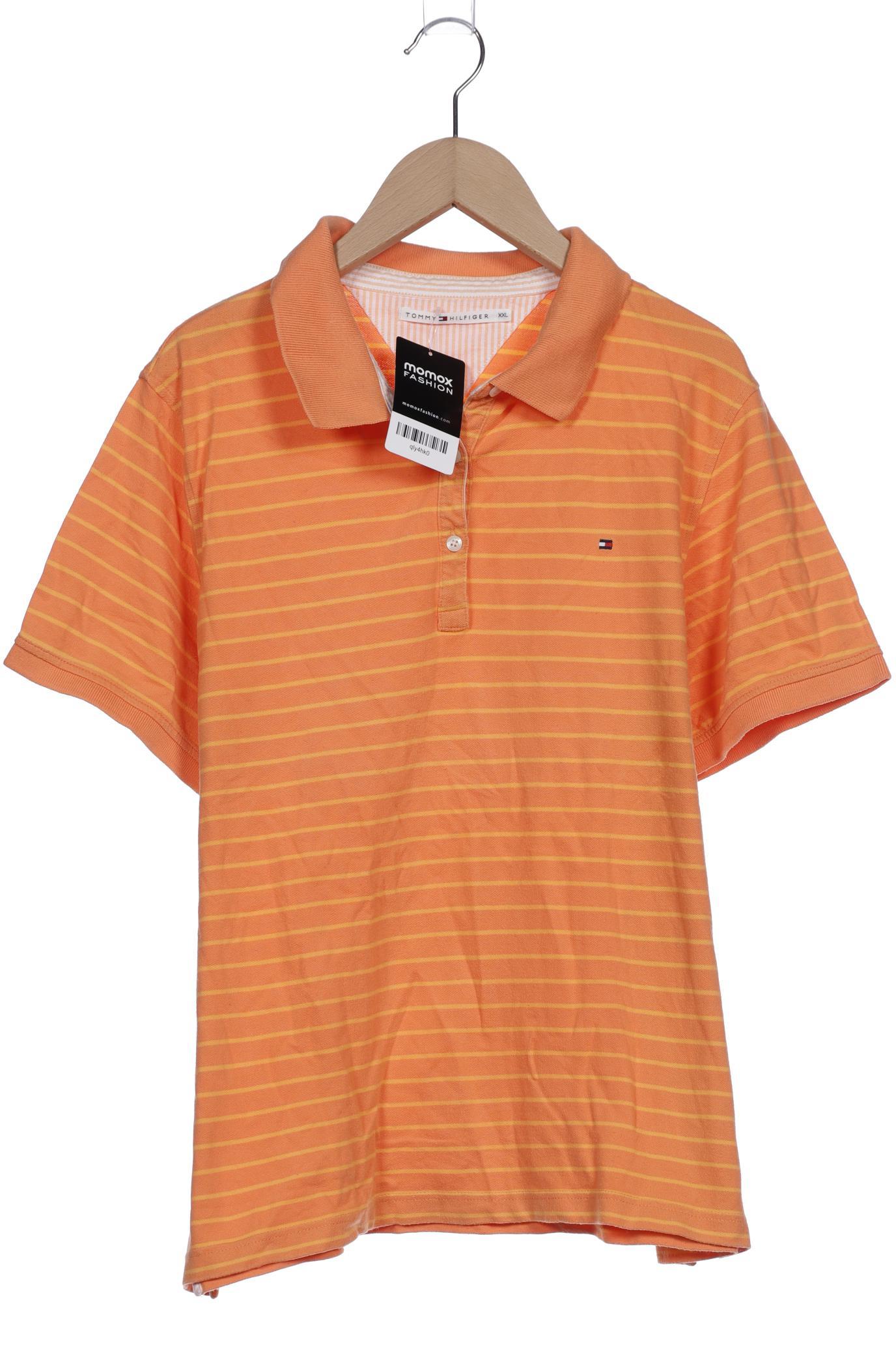 

Tommy Hilfiger Damen Poloshirt, orange, Gr. 46