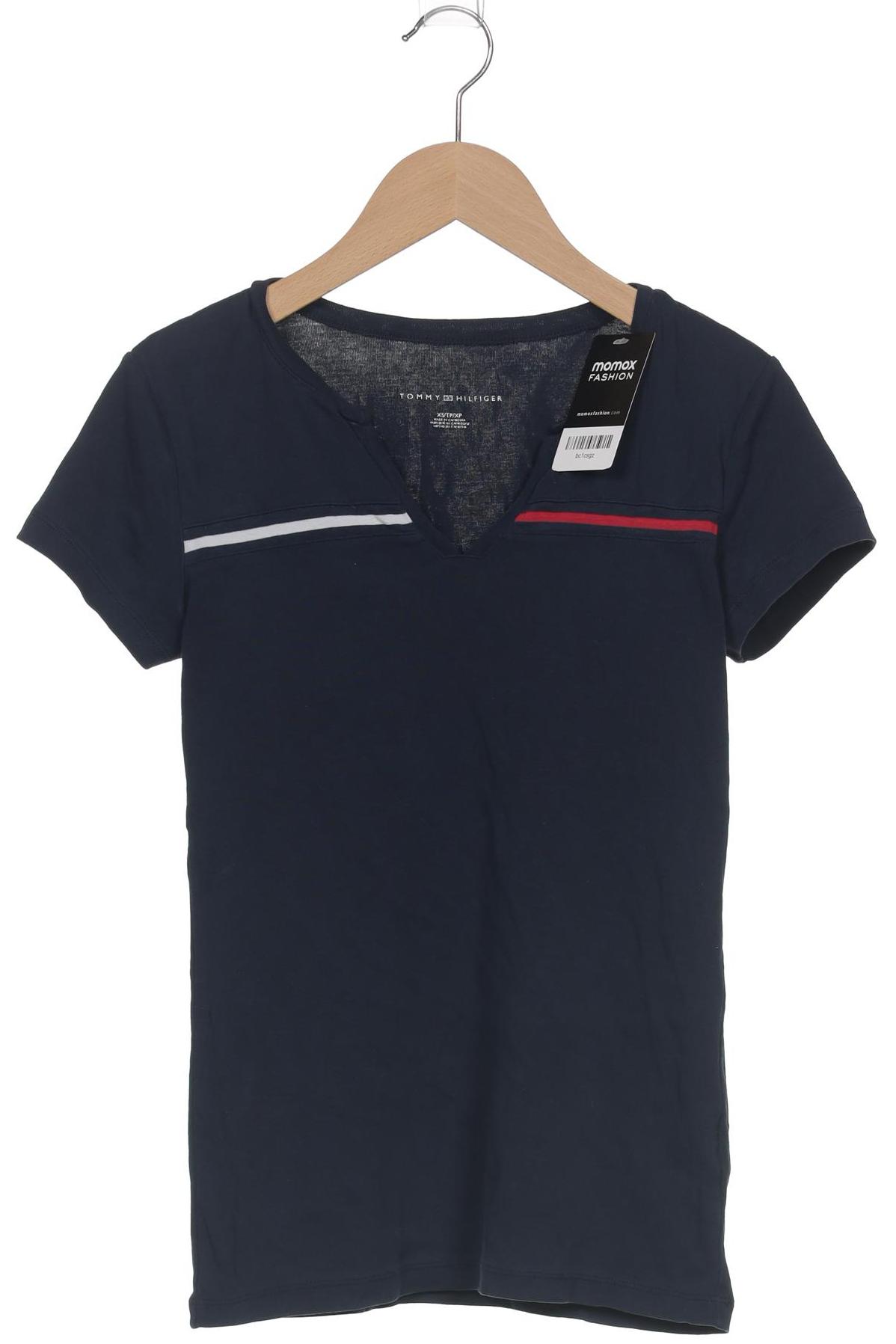 

Tommy Hilfiger Damen T-Shirt, marineblau, Gr. 34