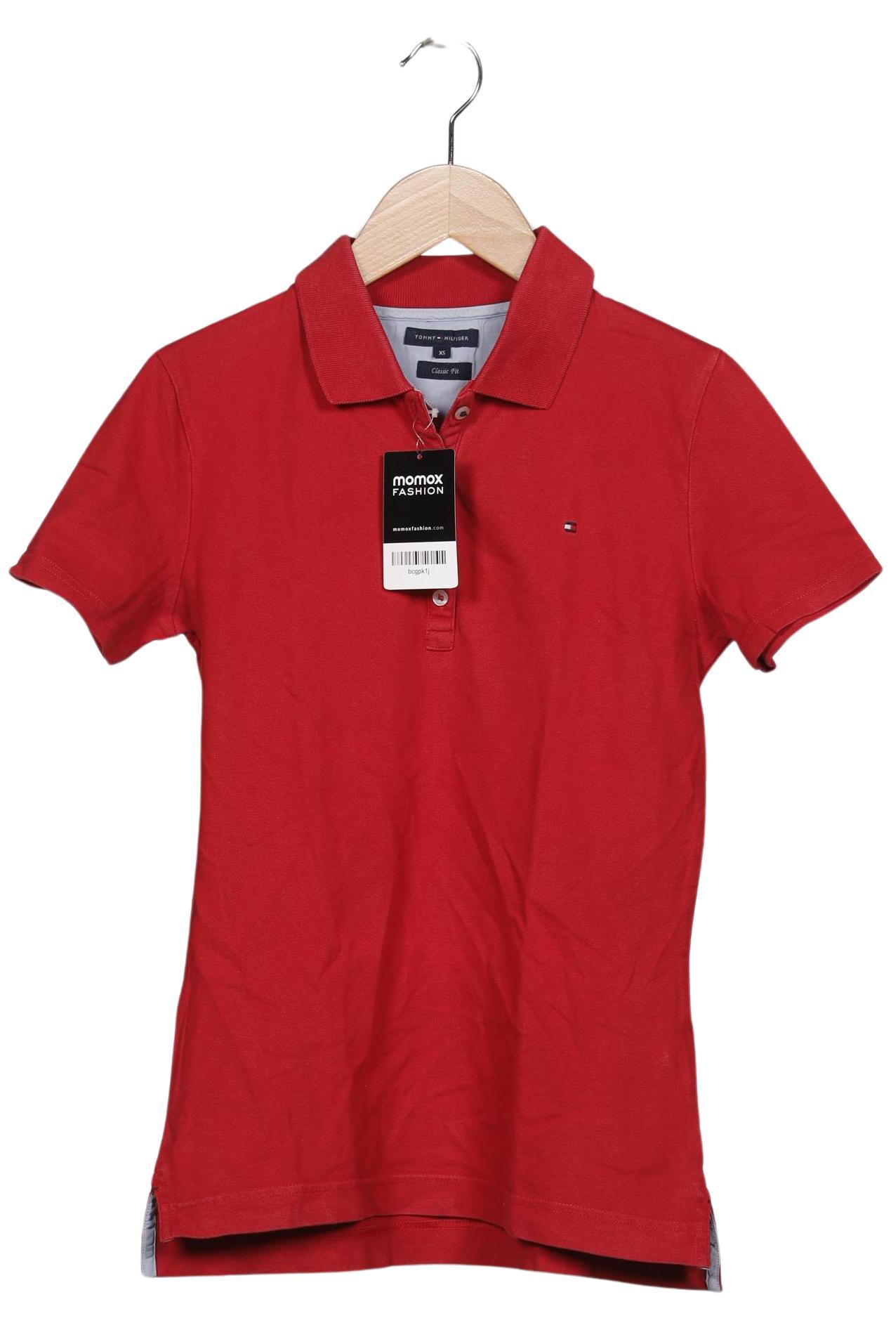 

Tommy Hilfiger Damen Poloshirt, rot, Gr. 34
