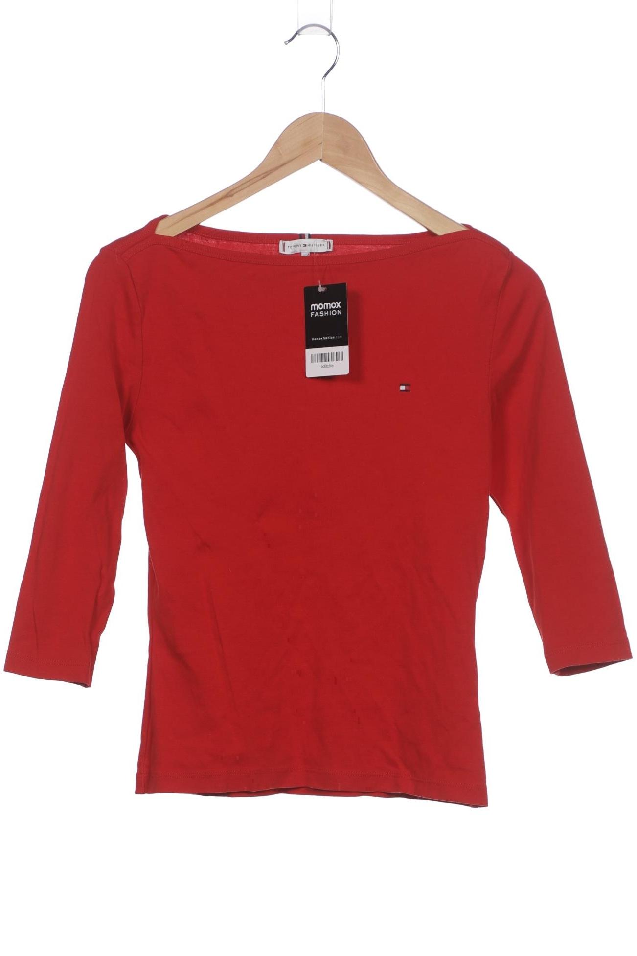 

Tommy Hilfiger Damen Langarmshirt, rot, Gr. 36