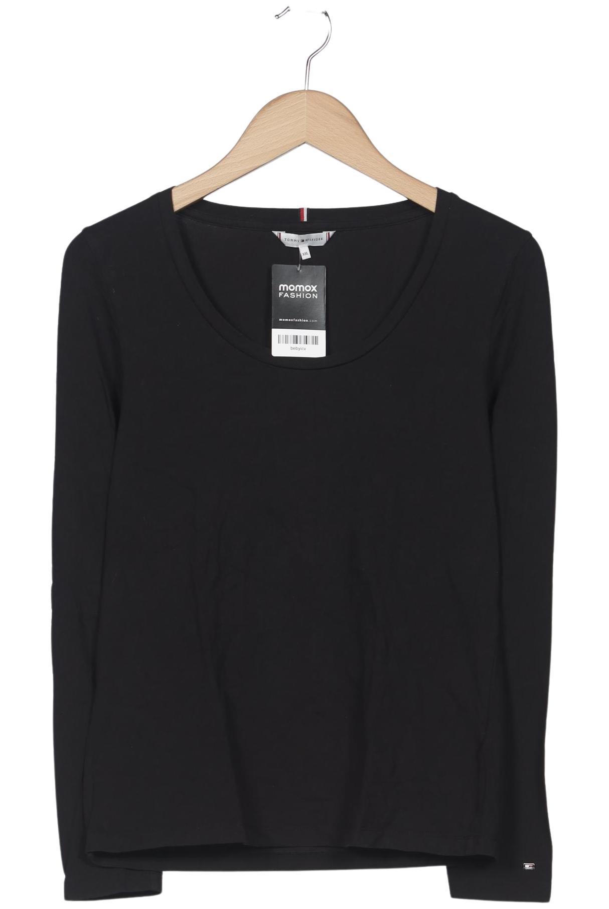 

Tommy Hilfiger Damen Langarmshirt, schwarz, Gr. 46