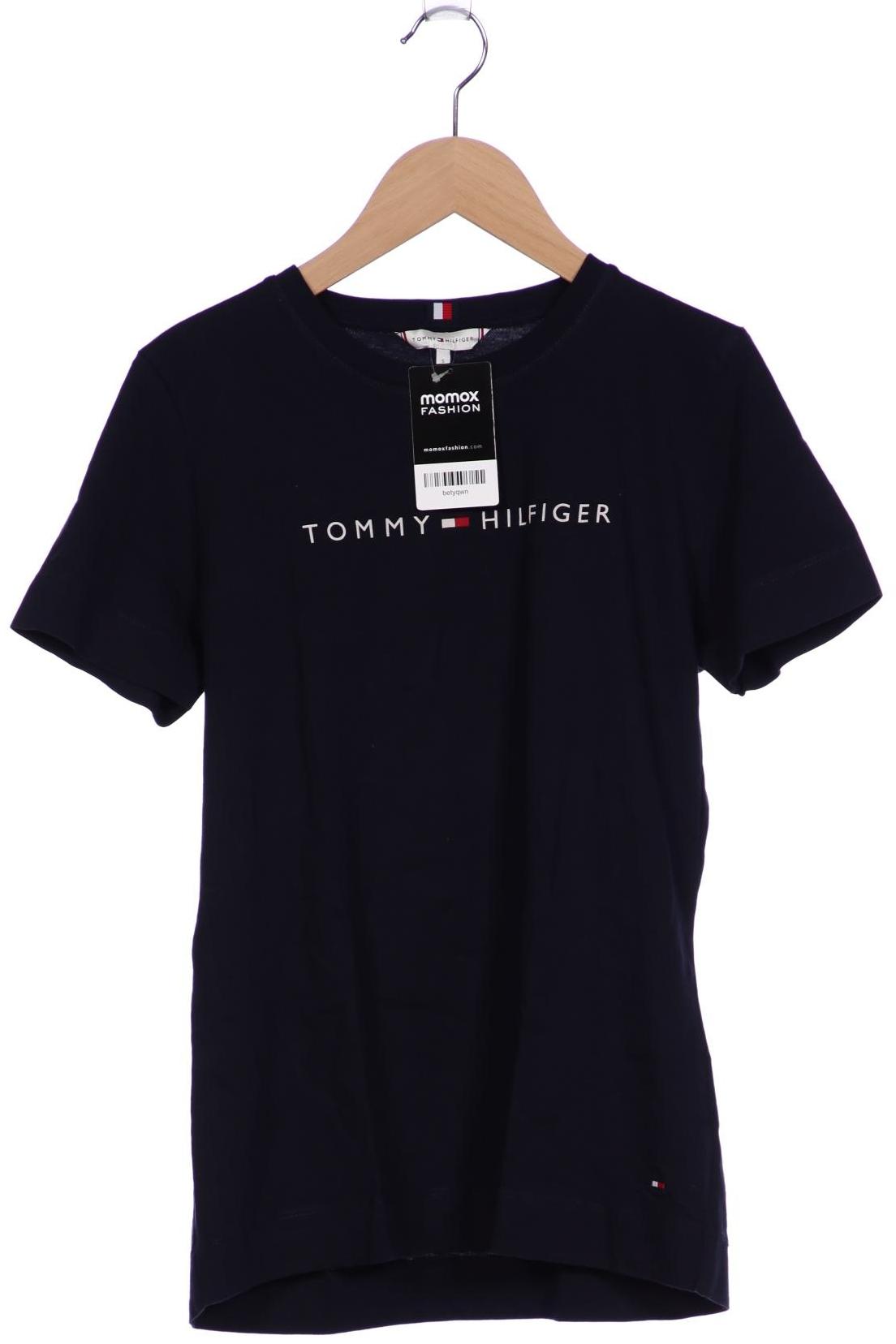 

Tommy Hilfiger Damen T-Shirt, marineblau, Gr. 36