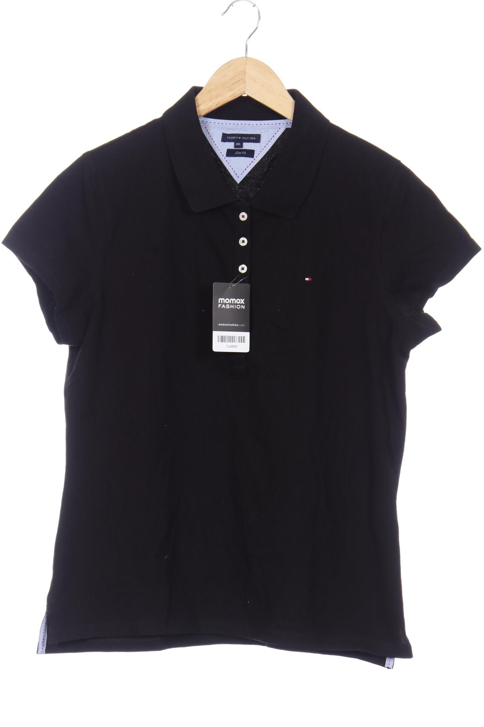 

Tommy Hilfiger Damen Poloshirt, schwarz, Gr. 46