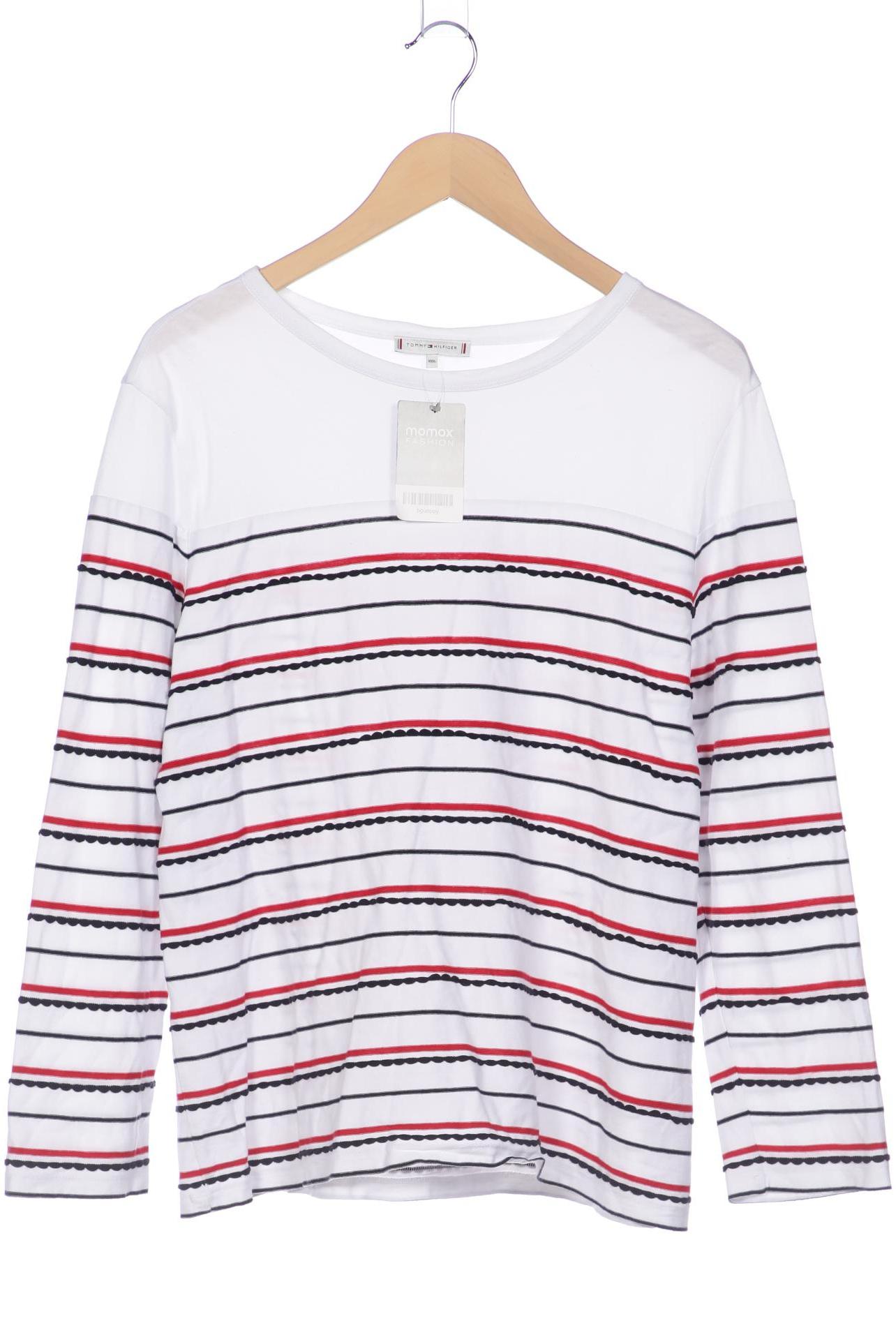 

Tommy Hilfiger Damen Langarmshirt, weiß, Gr. 48