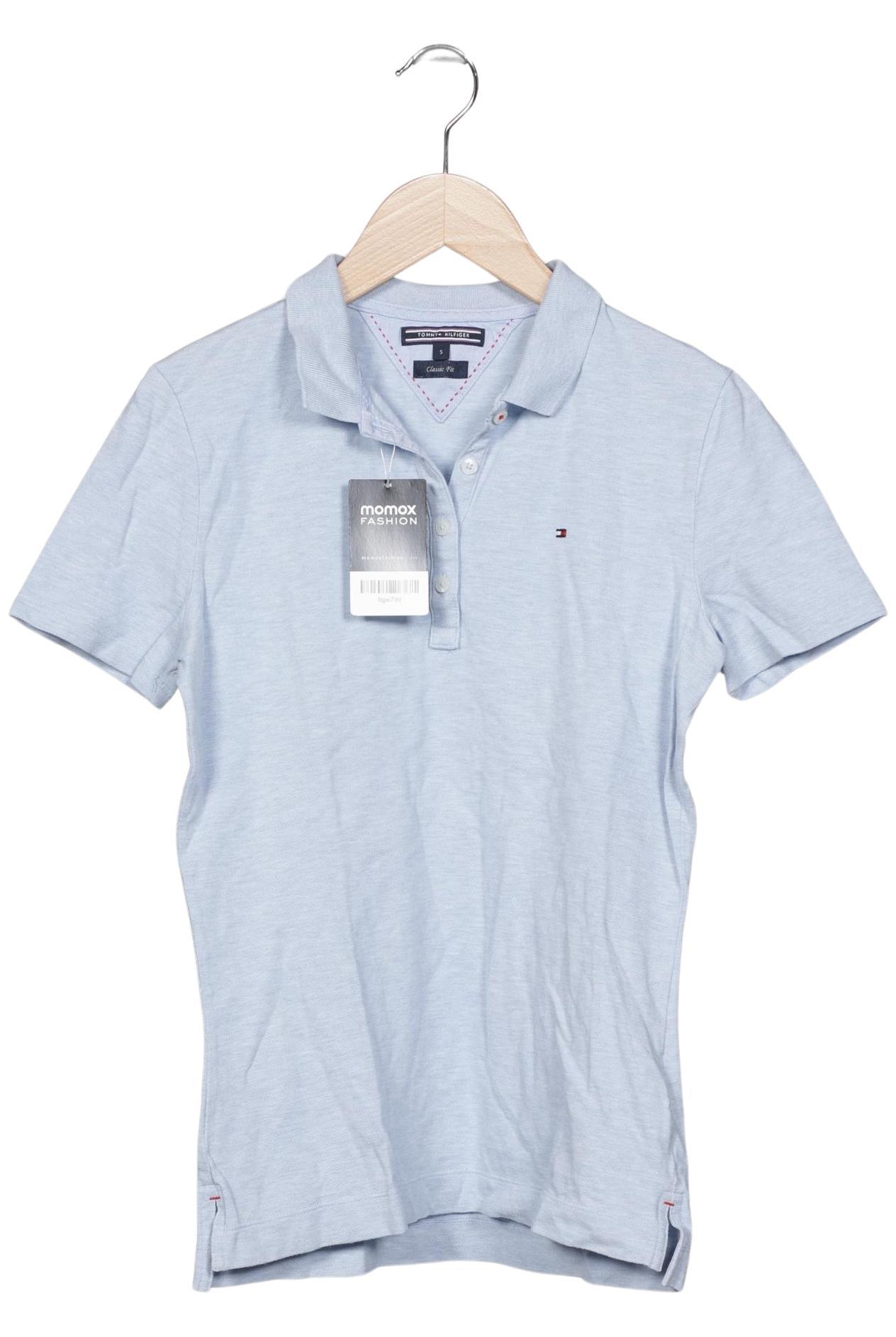 

Tommy Hilfiger Damen Poloshirt, hellblau, Gr. 36