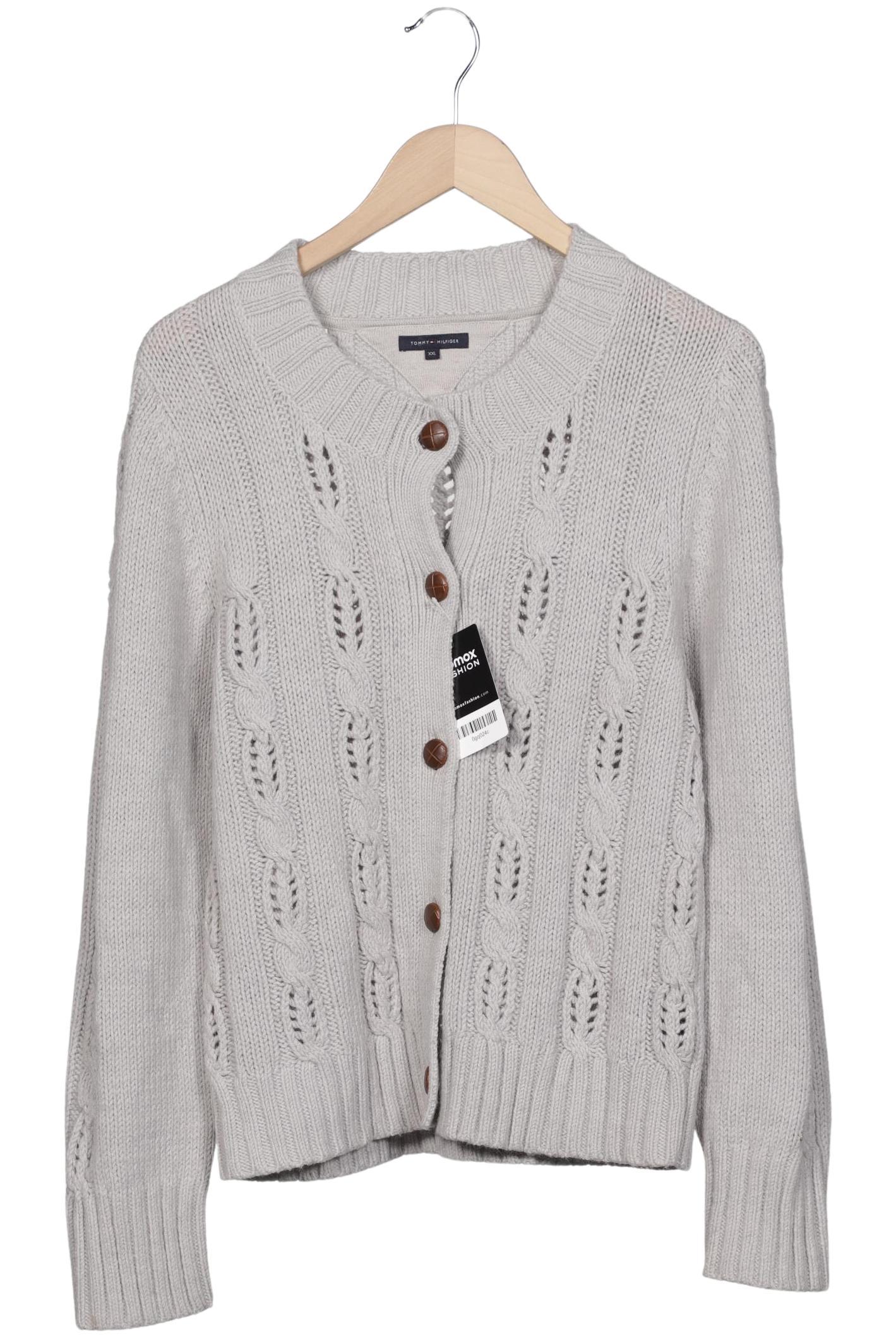 

Tommy Hilfiger Damen Strickjacke, grau, Gr. 46