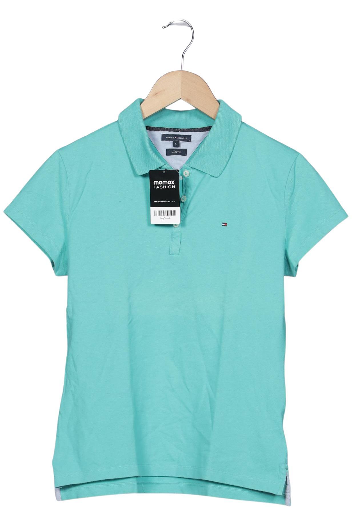 

Tommy Hilfiger Damen Poloshirt, türkis, Gr. 42