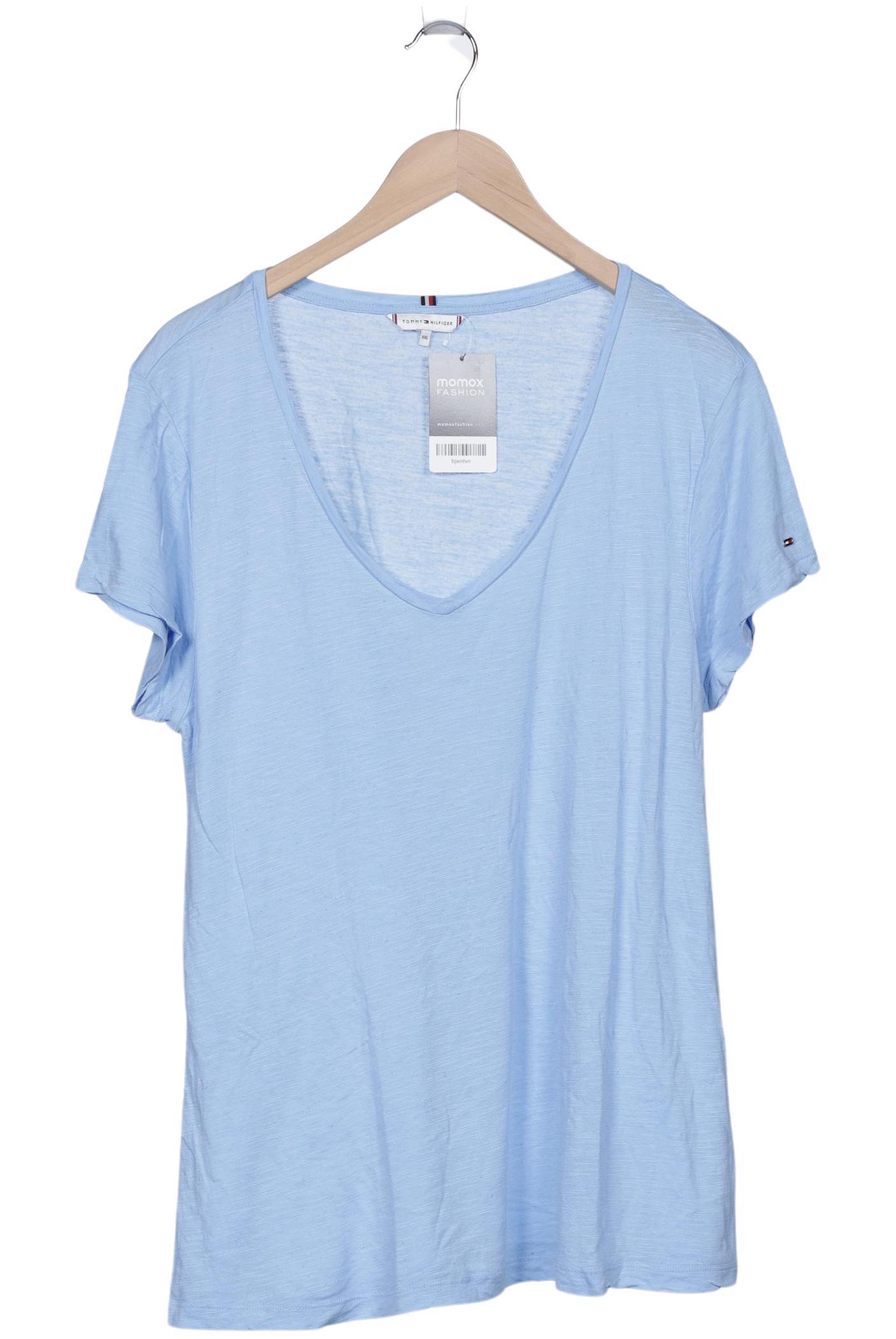 

Tommy Hilfiger Damen T-Shirt, blau, Gr. 46