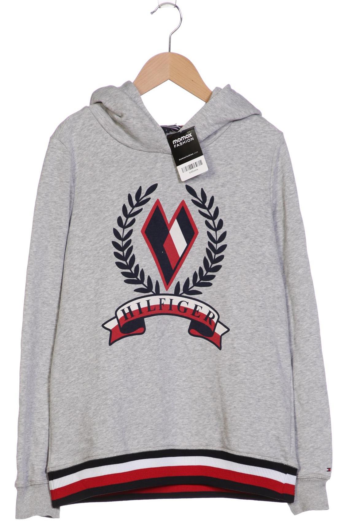 

Tommy Hilfiger Damen Kapuzenpullover, grau, Gr. 36
