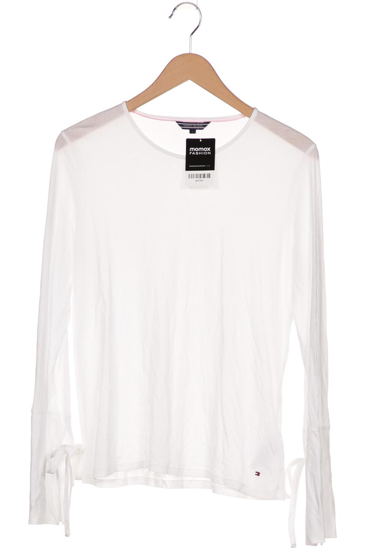 

Tommy Hilfiger Damen Langarmshirt, weiß, Gr. 42