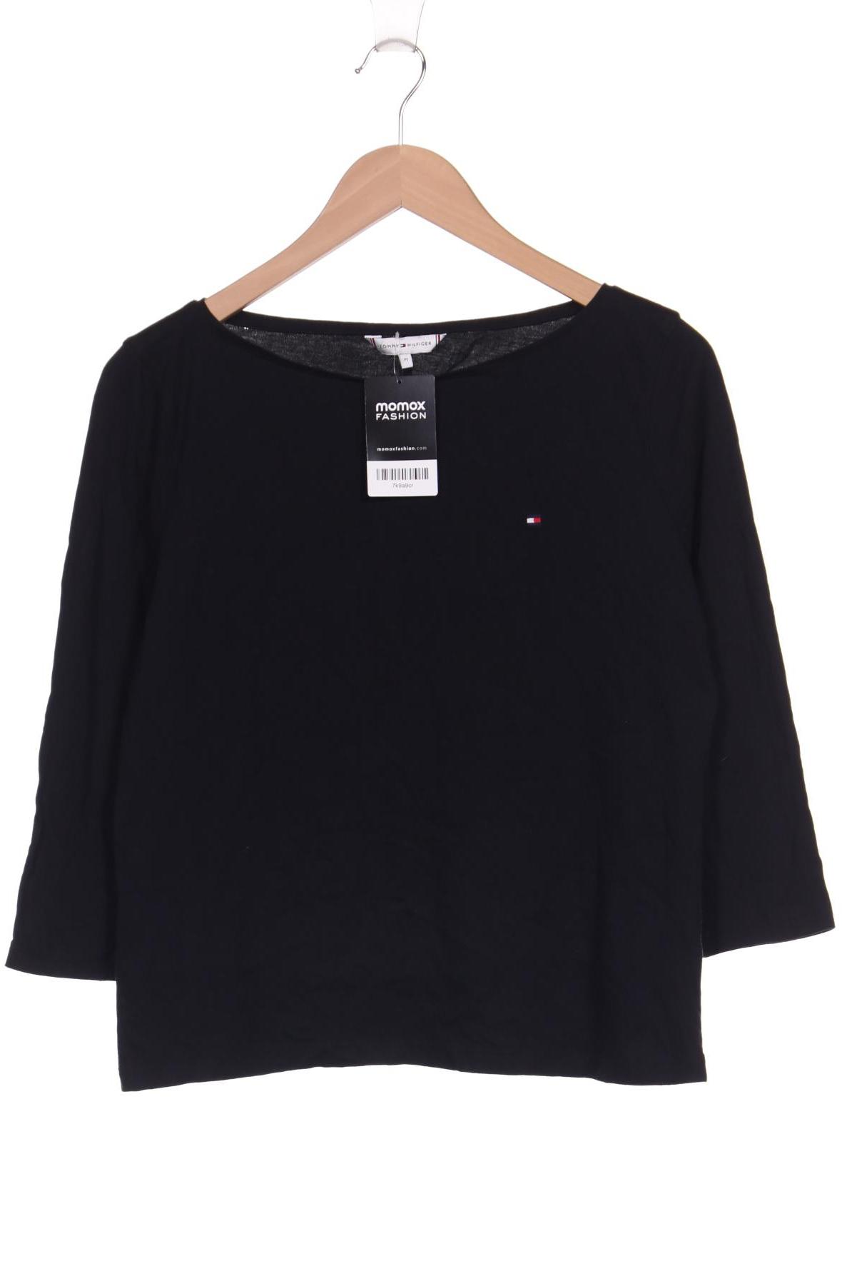 

Tommy Hilfiger Damen Langarmshirt, schwarz, Gr. 38