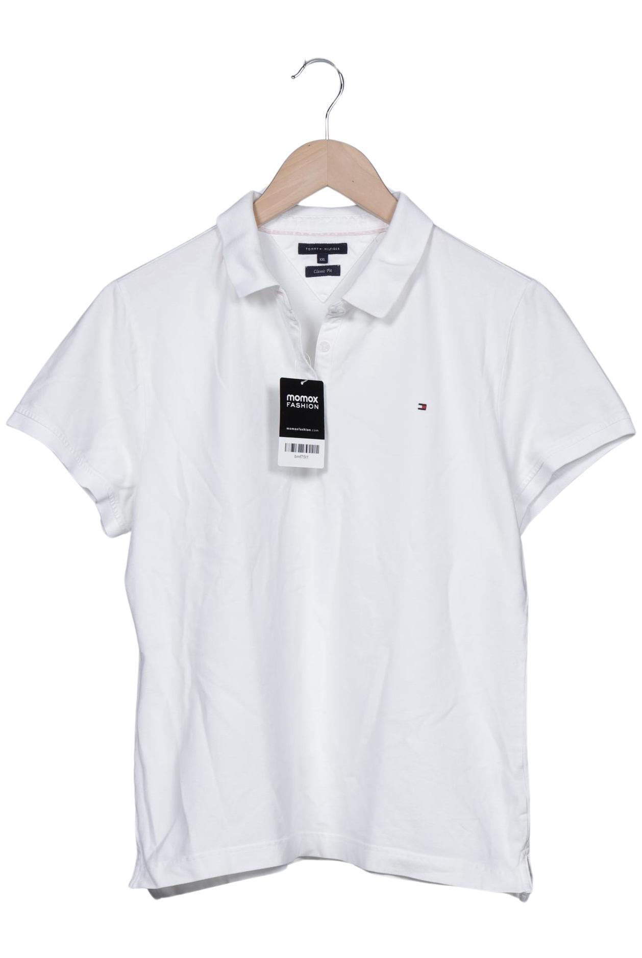 

Tommy Hilfiger Damen Poloshirt, weiß, Gr. 46