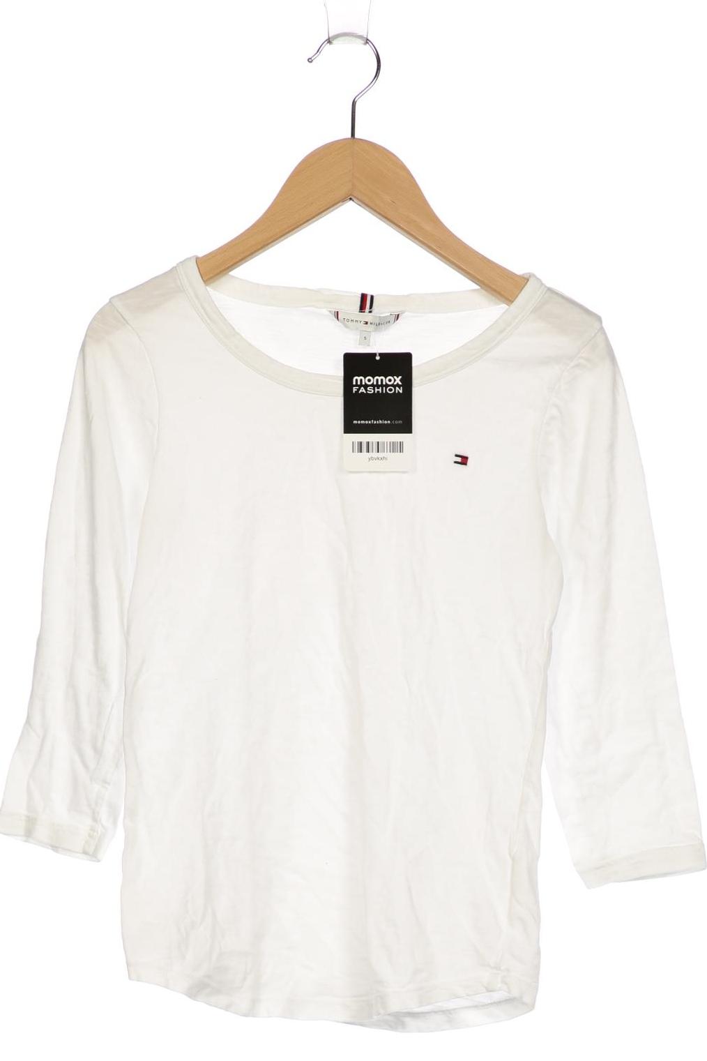 

Tommy Hilfiger Damen Langarmshirt, weiß, Gr. 36