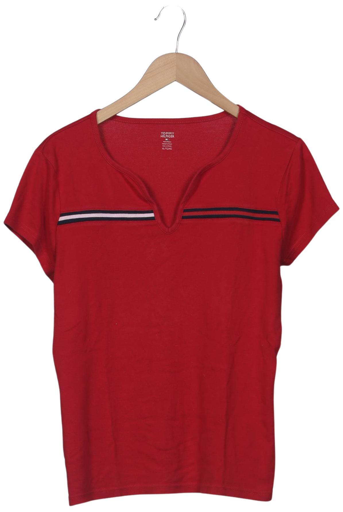 

Tommy Hilfiger Damen T-Shirt, bordeaux, Gr. 44