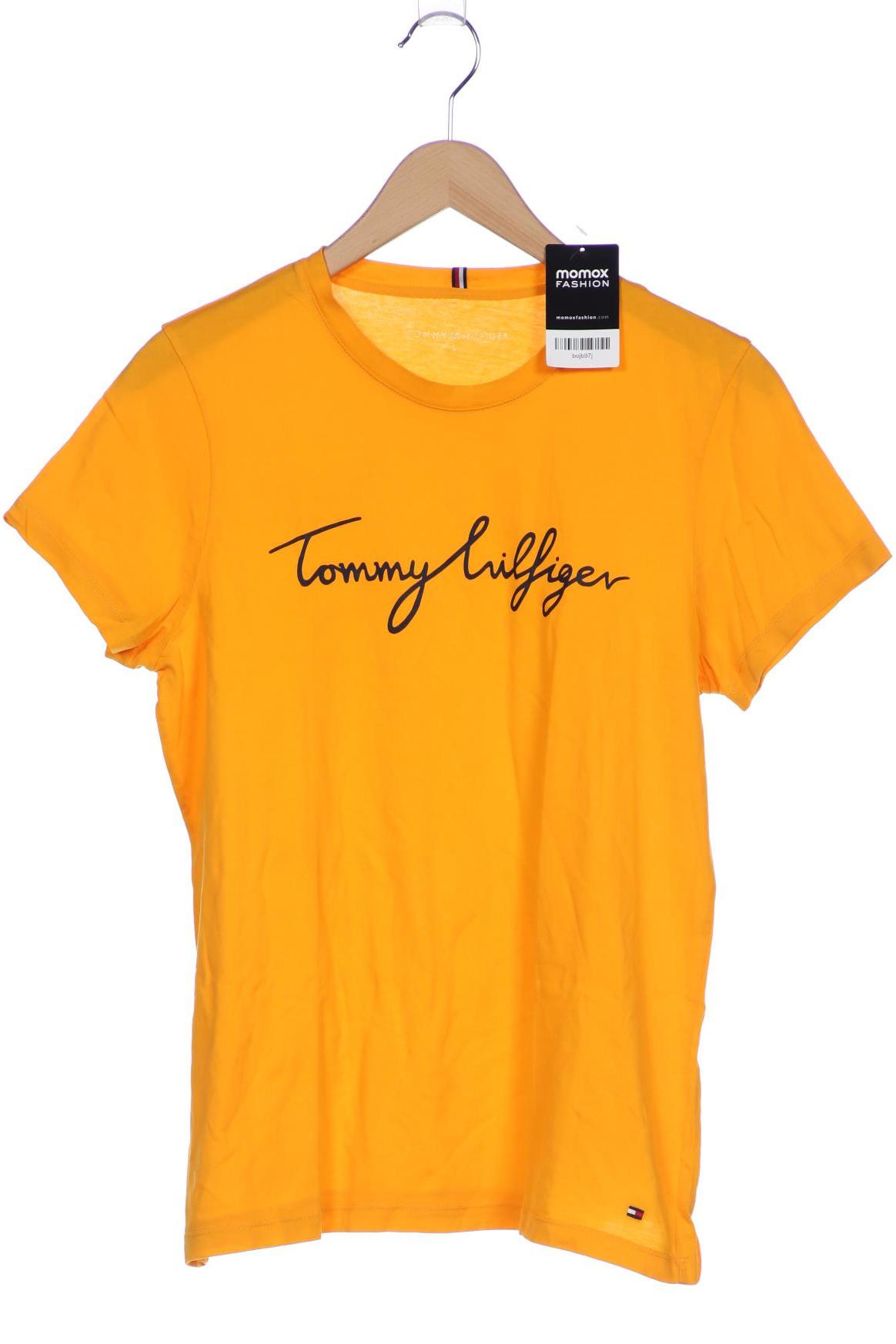 

Tommy Hilfiger Damen T-Shirt, orange, Gr. 42
