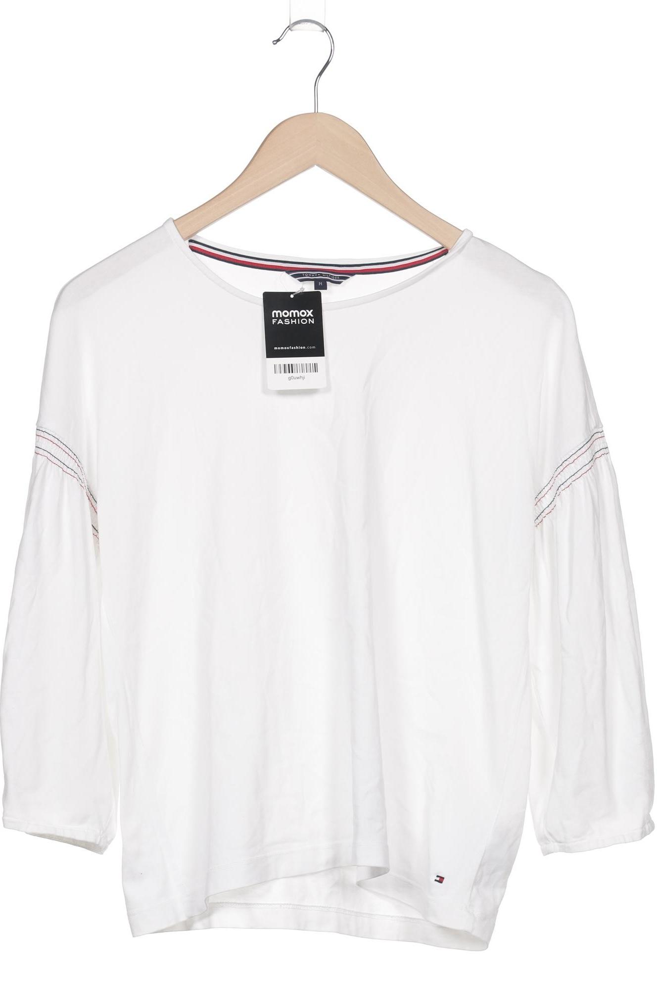 

Tommy Hilfiger Damen Langarmshirt, weiß, Gr. 38