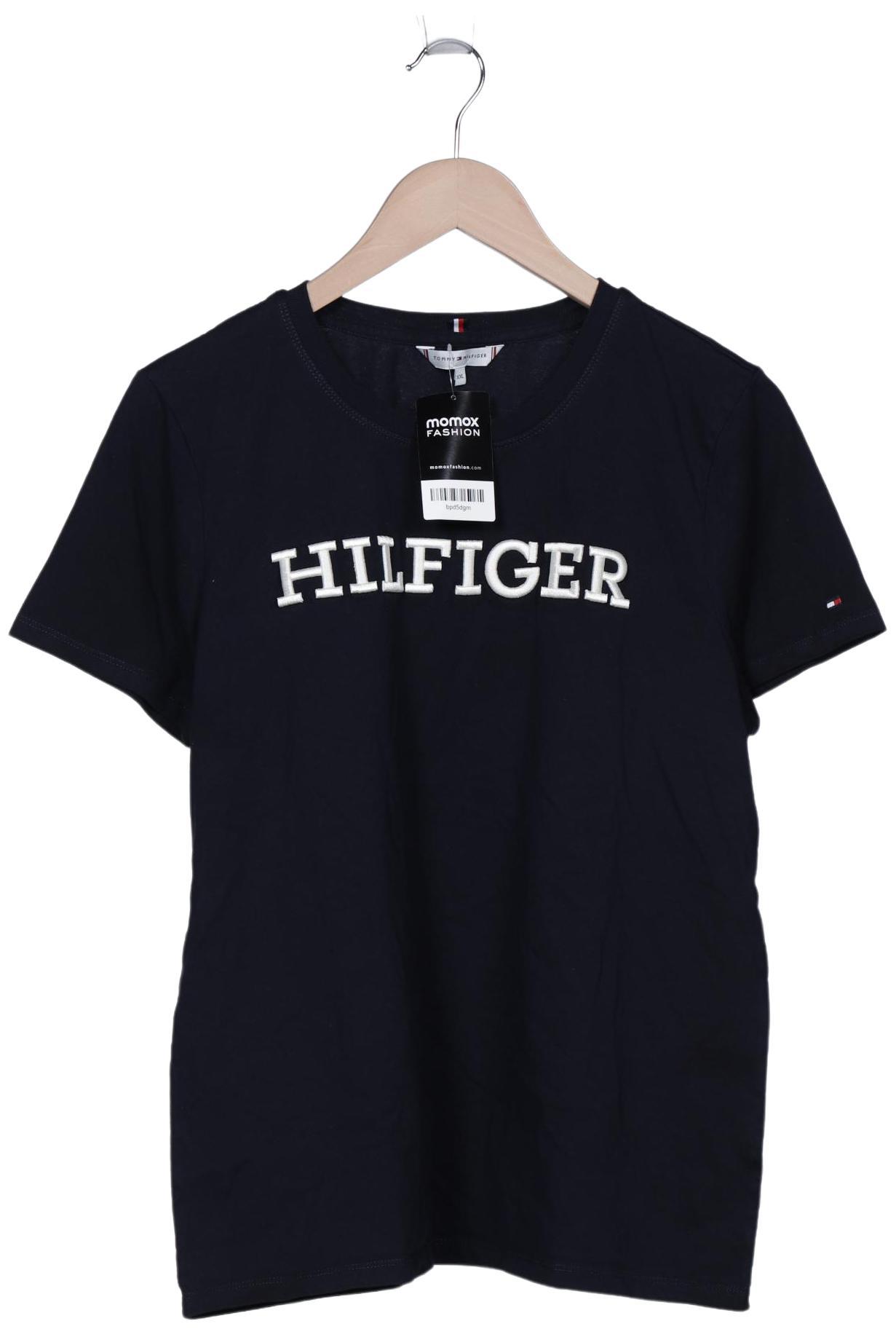 

Tommy Hilfiger Damen T-Shirt, marineblau, Gr. 46