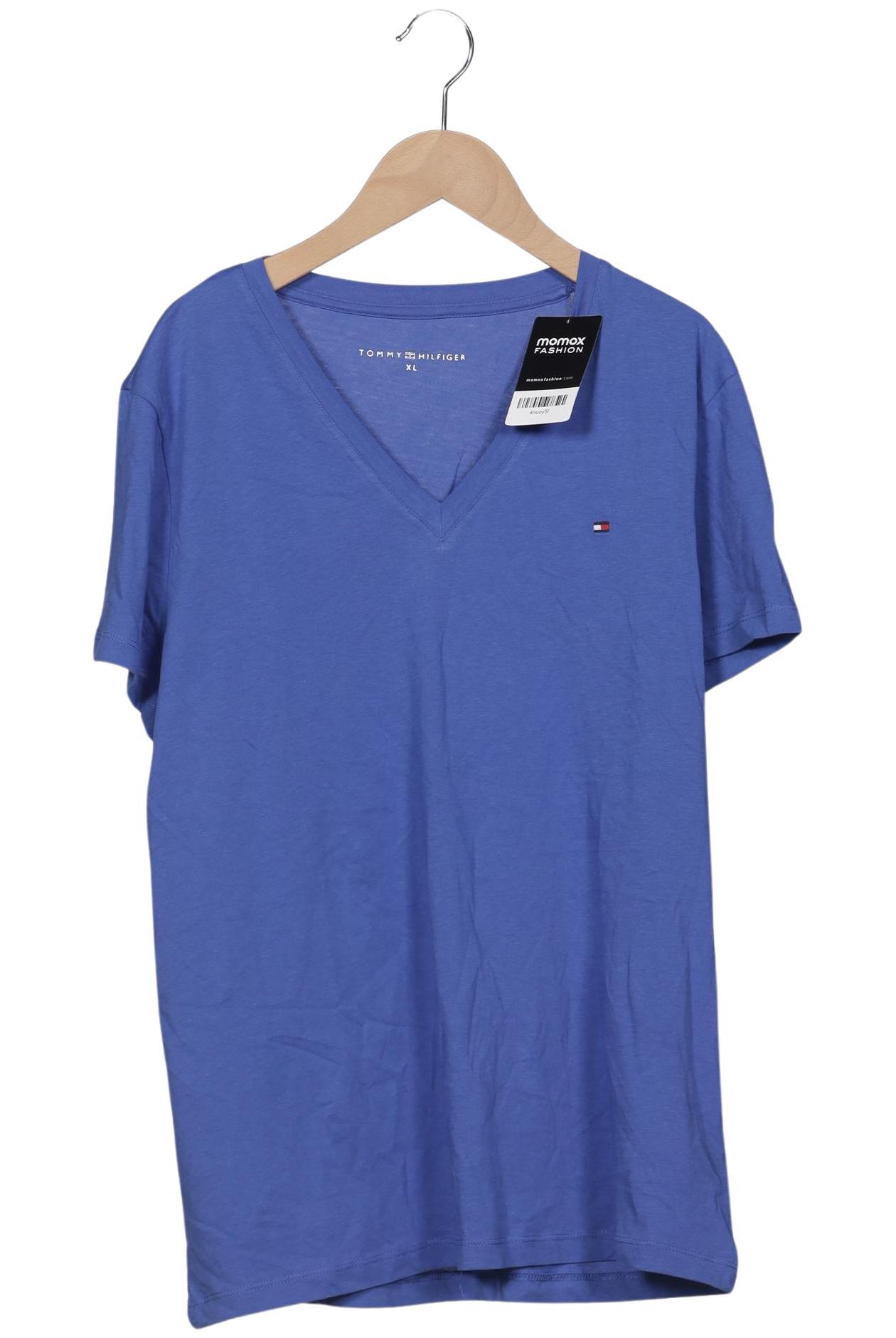 

Tommy Hilfiger Damen T-Shirt, blau, Gr. 44