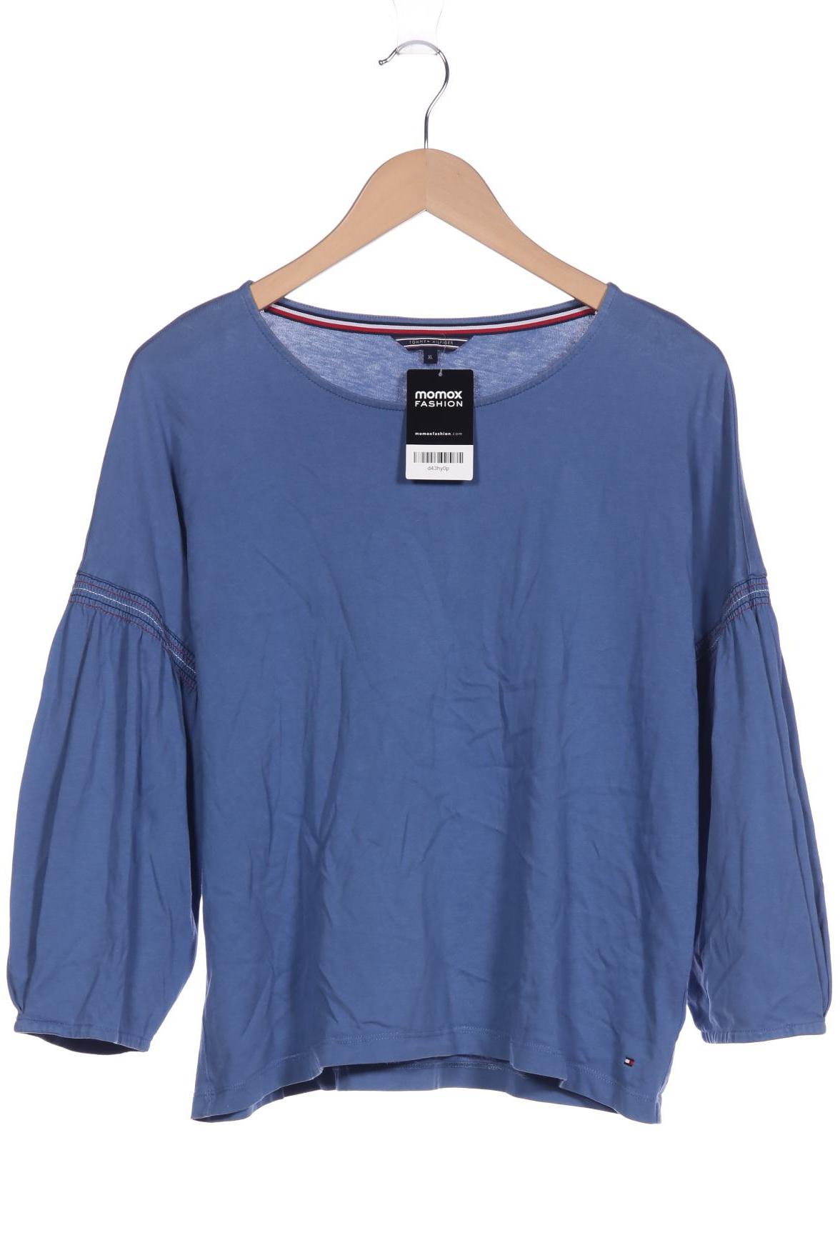 

Tommy Hilfiger Damen Langarmshirt, blau, Gr. 44